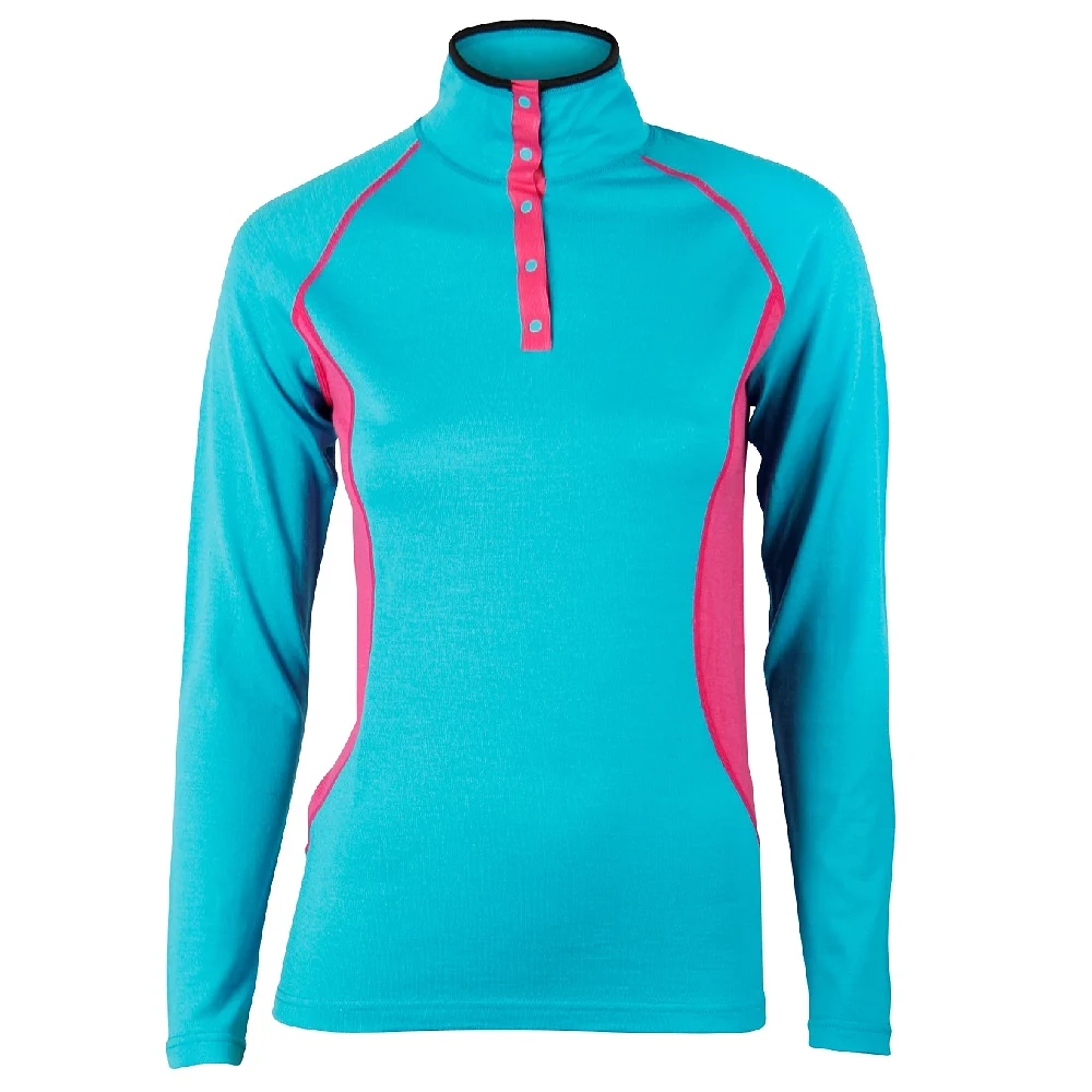 Merino Top Polo Women