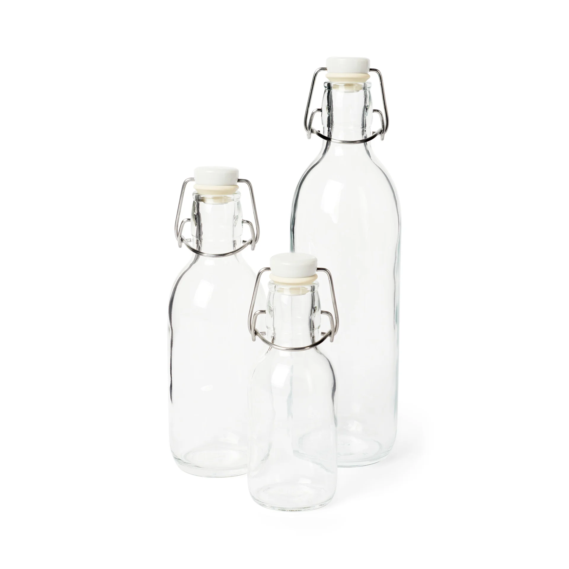 Glasflaska med lock BISTRO 1 L