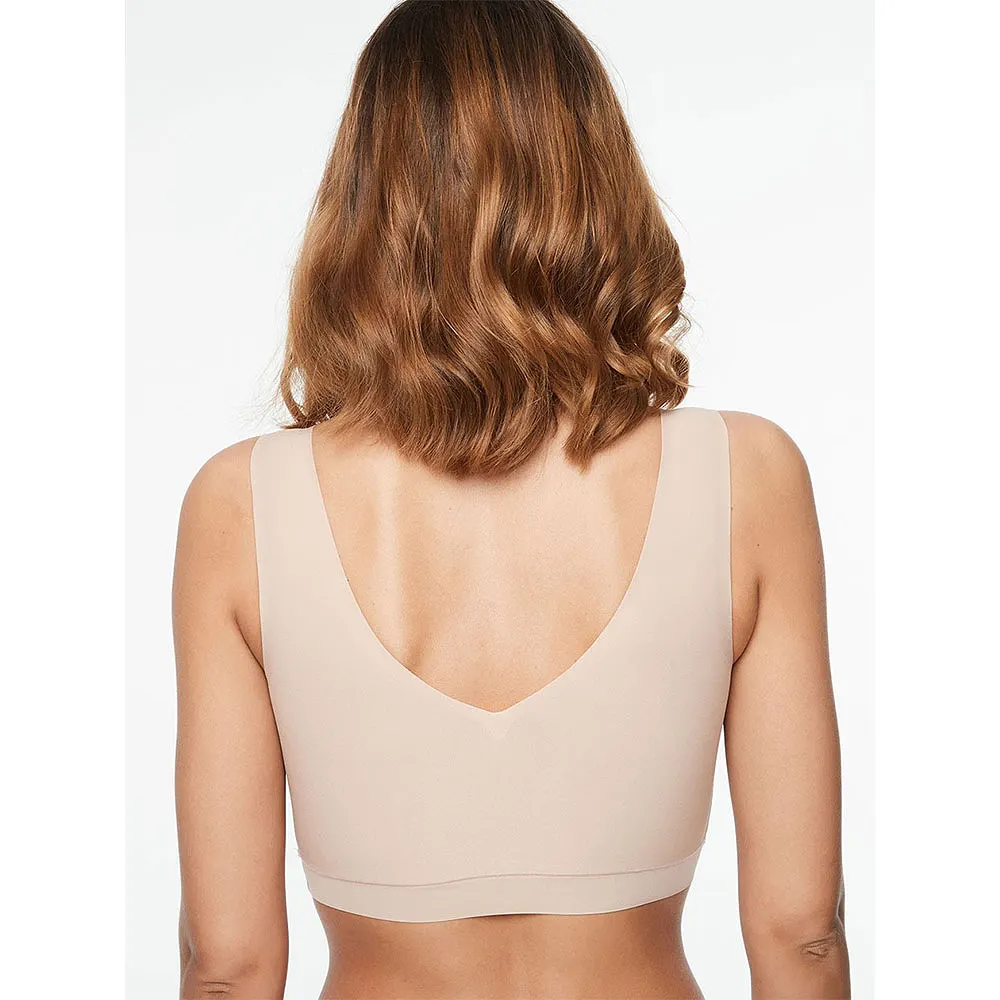 Soft Stretch Padded V-Neck Bra Top