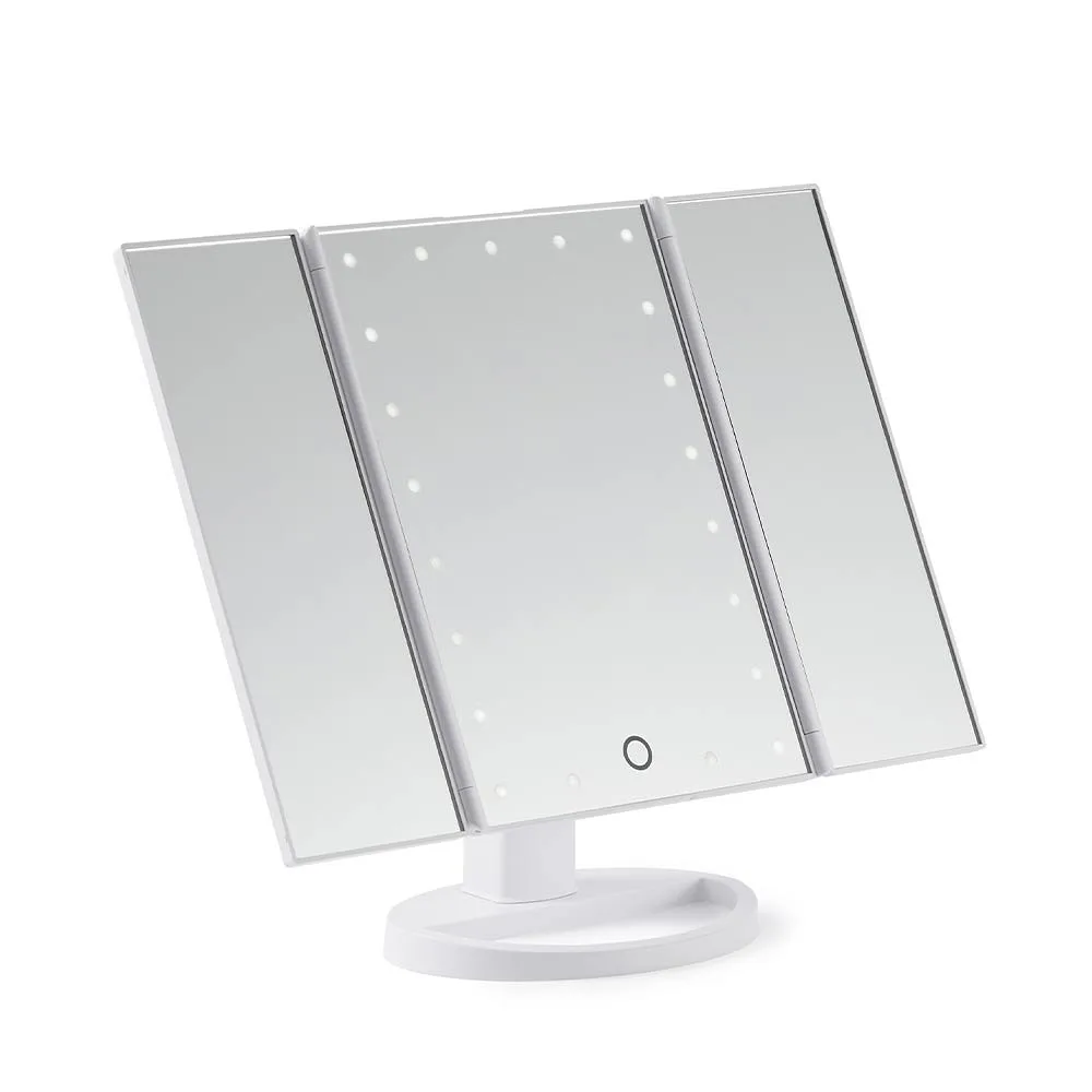 Original Tri Folded Lighted Mirror