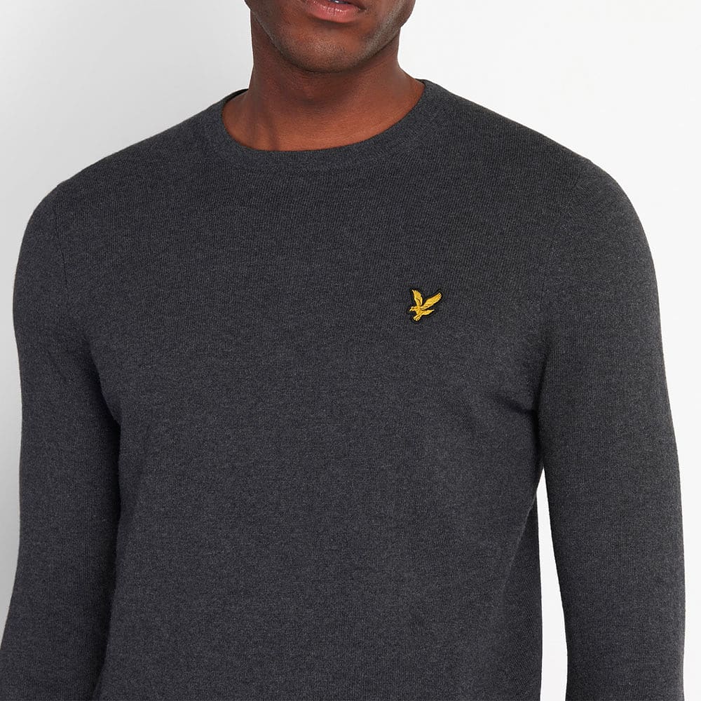 Cotton Merino Crew Neck Jumper