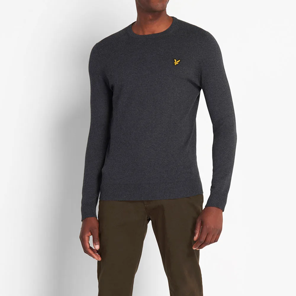 Cotton Merino Crew Neck Jumper