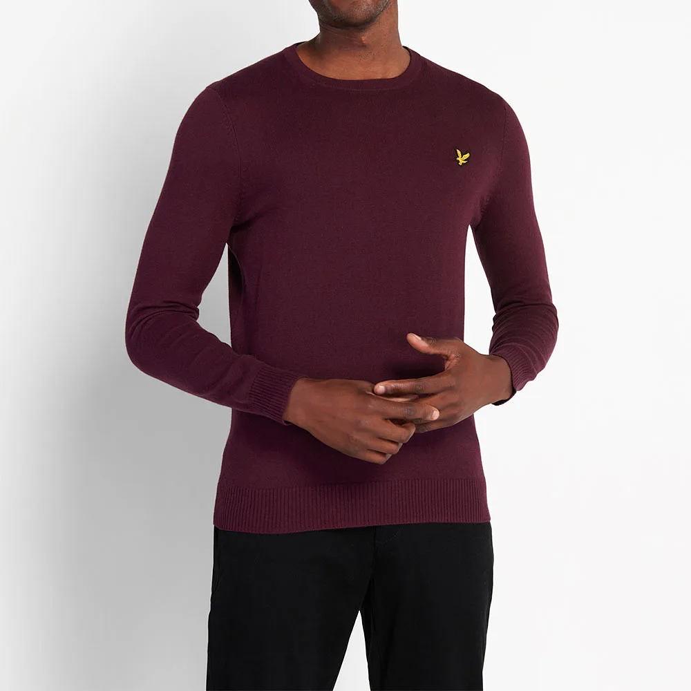 Cotton Merino Crew Neck Jumper