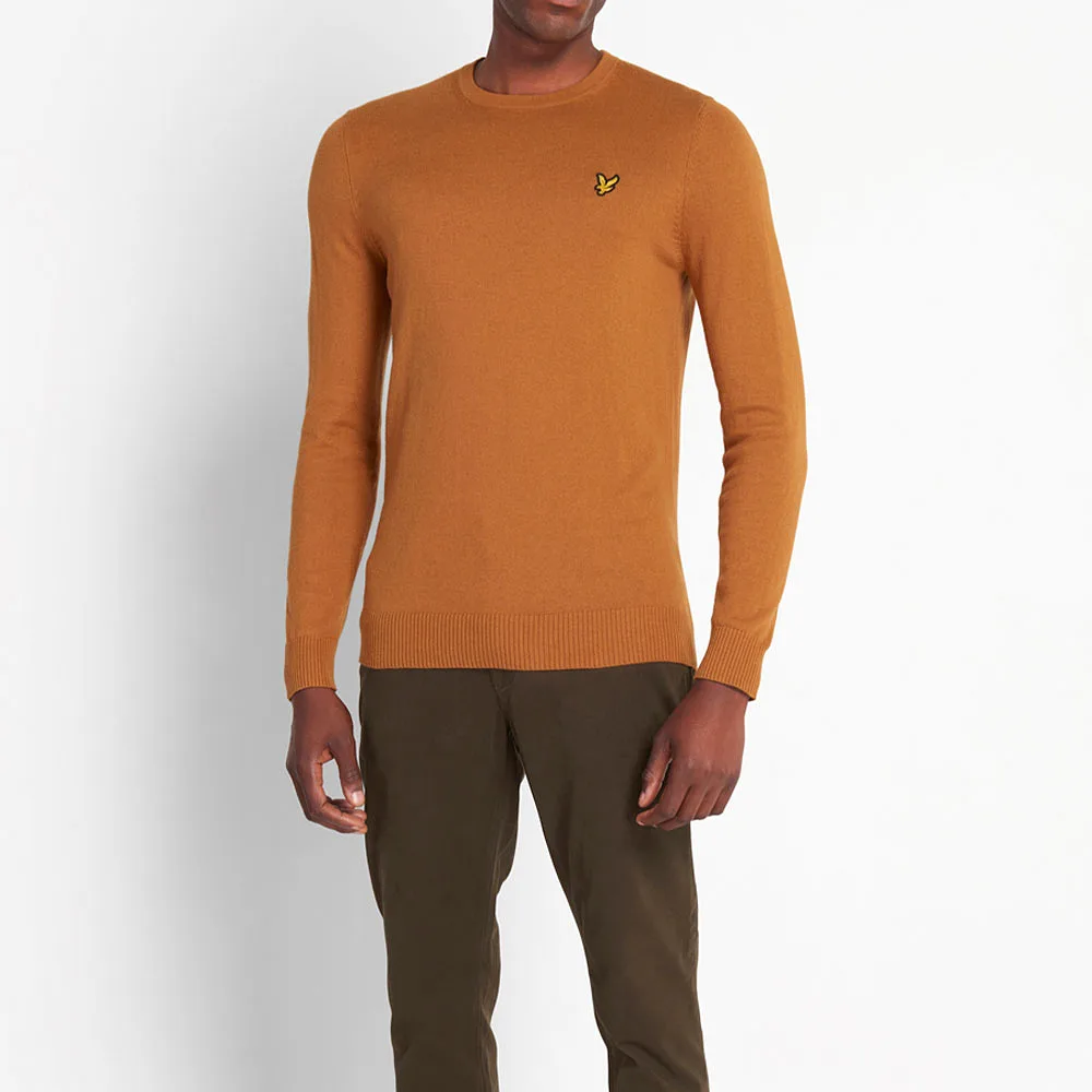 Cotton Merino Crew Neck Jumper