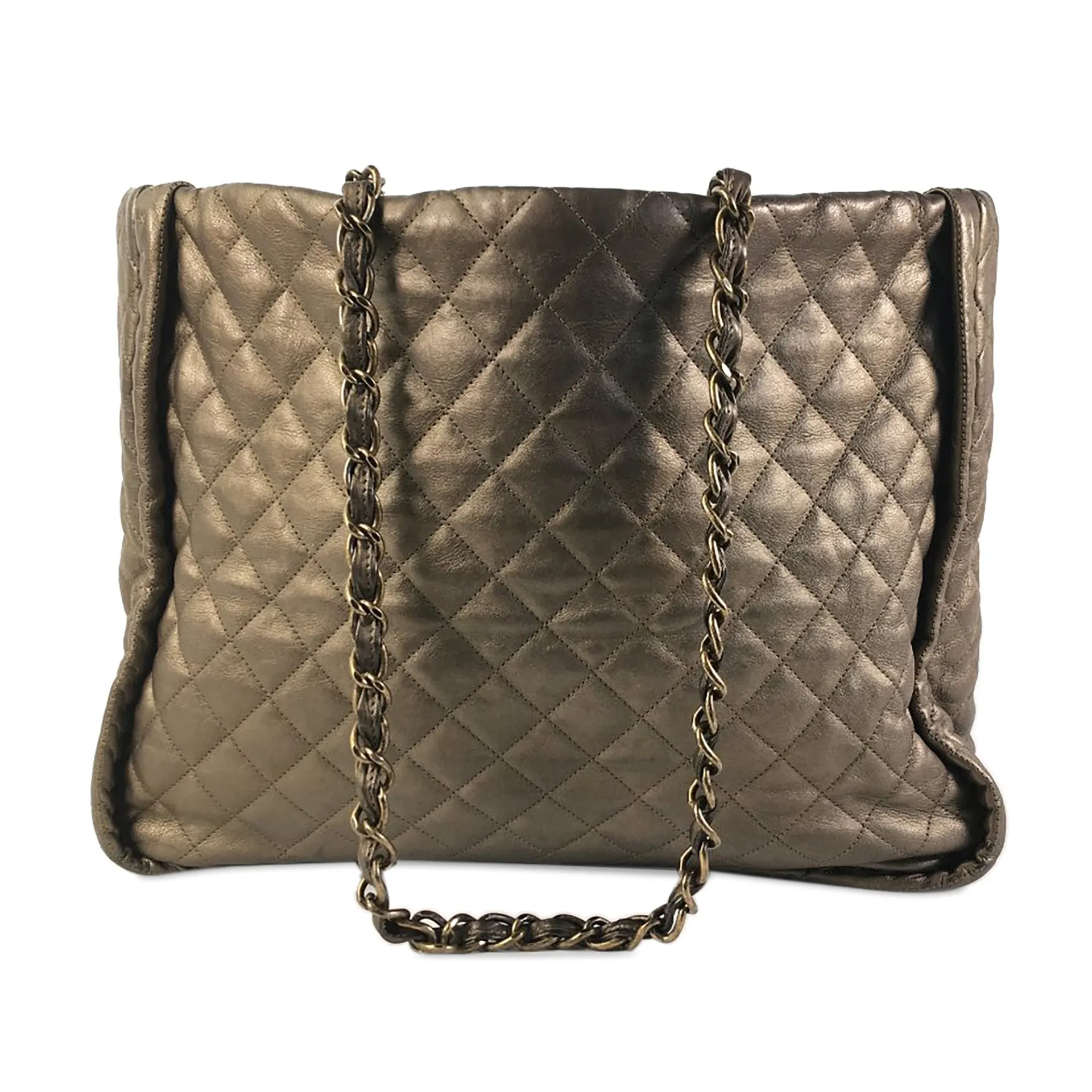 Chanel Cc Quilted Calfskin Istanbul Tote