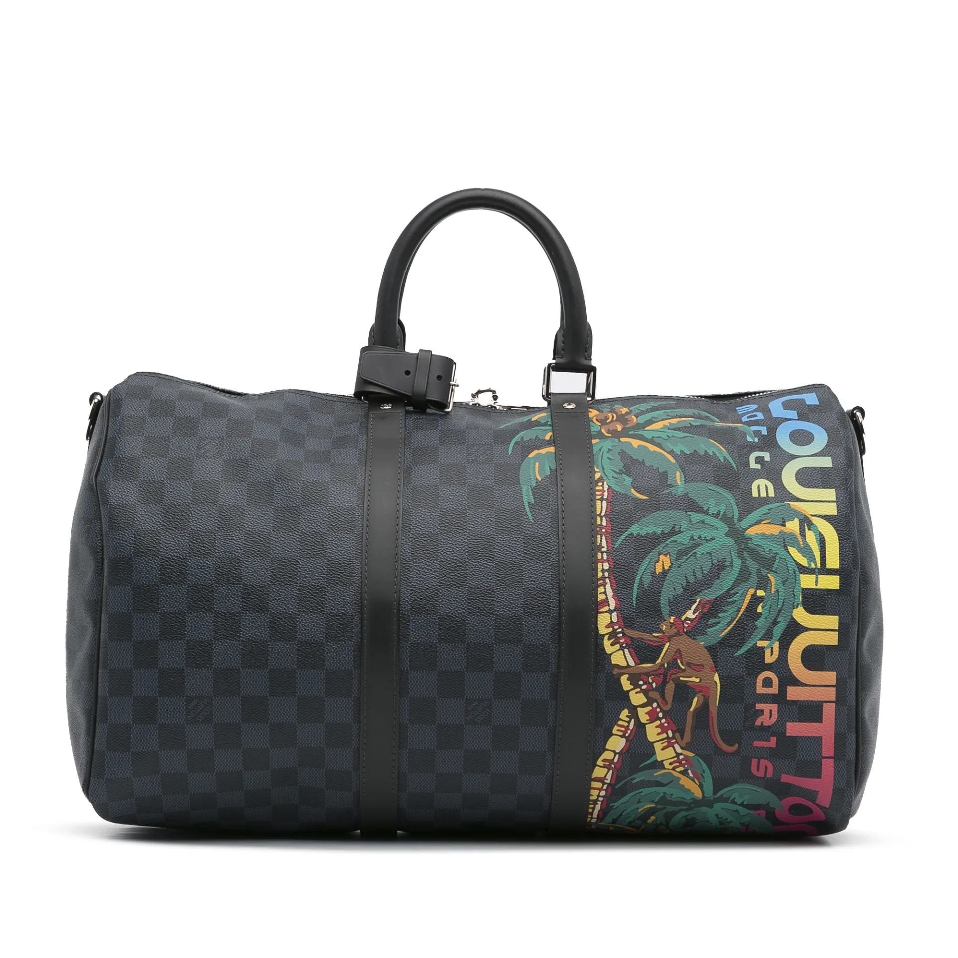 Louis Vuitton Damier Cobalt Keepall Bandouliere