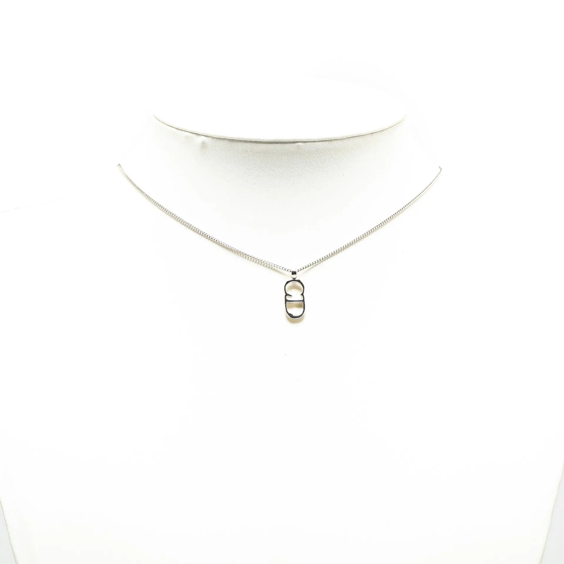 Dior Cd Logo Pendant Necklace