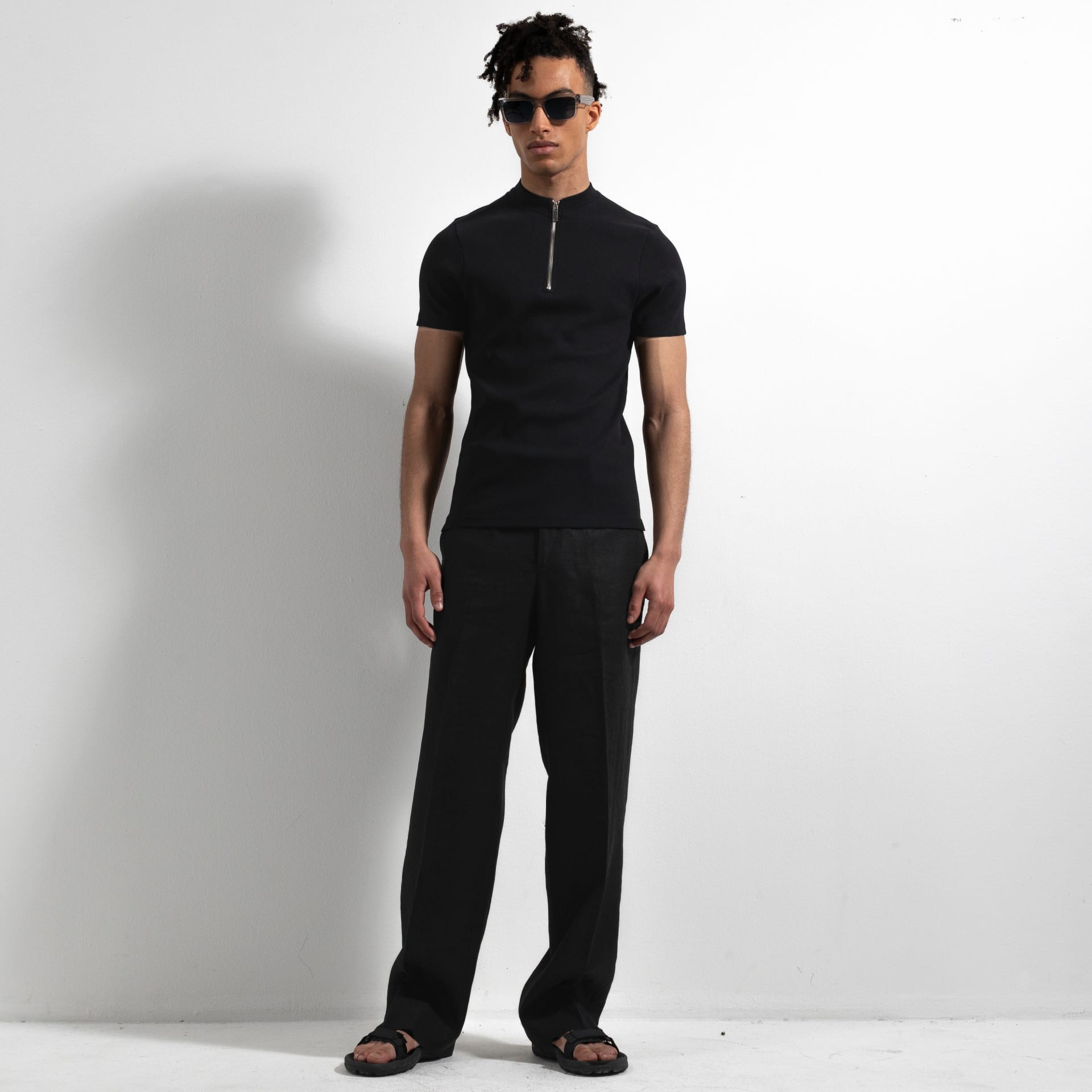 Wide Airo Linen Trousers