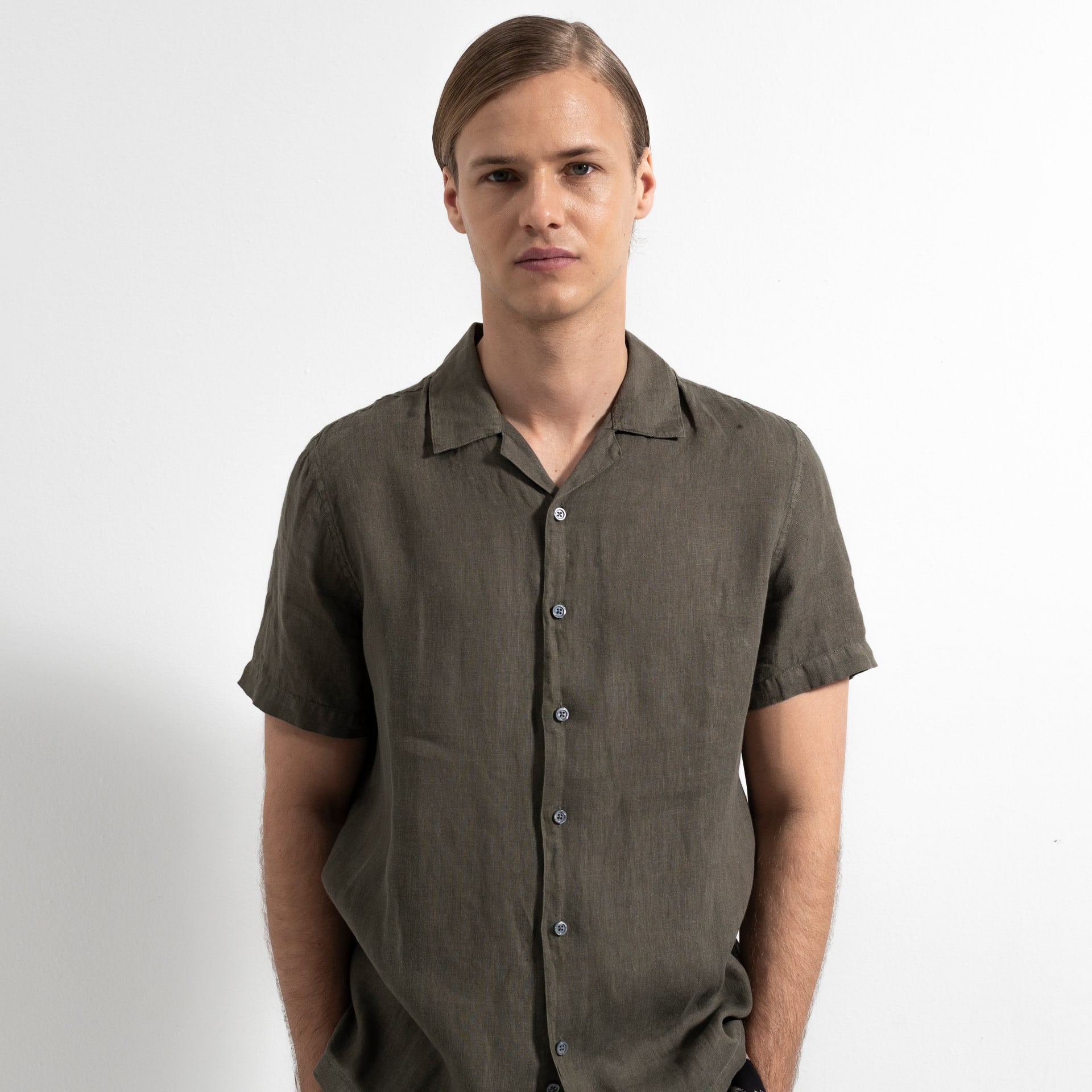 Camp Washed Linen Shirt