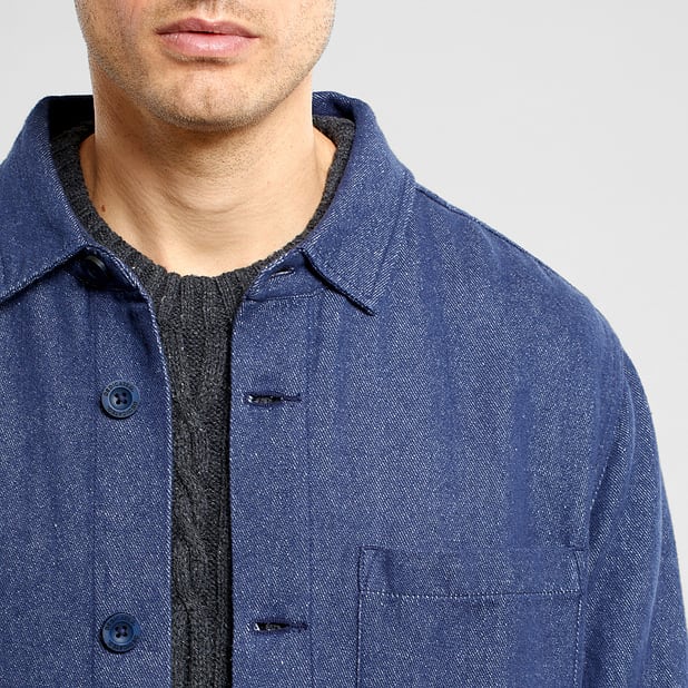 Jacket Fagersta Hemp Navy