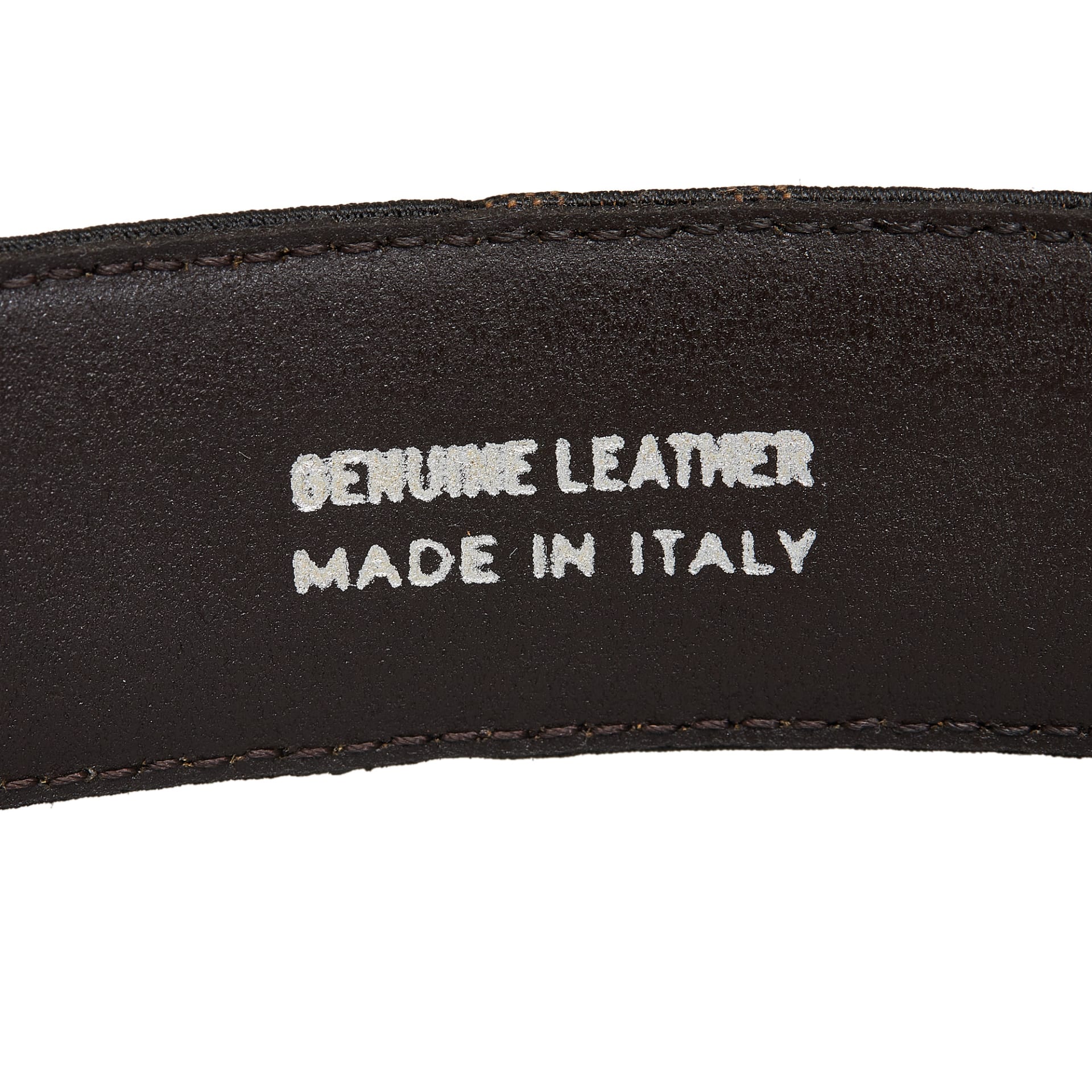 Fendi Zucca Canvas Belt