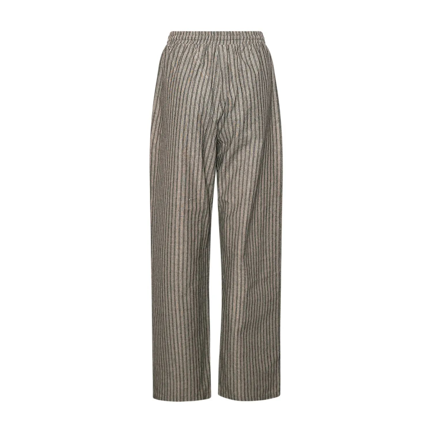 Hansina, Pants - Deepest Grey Stripe