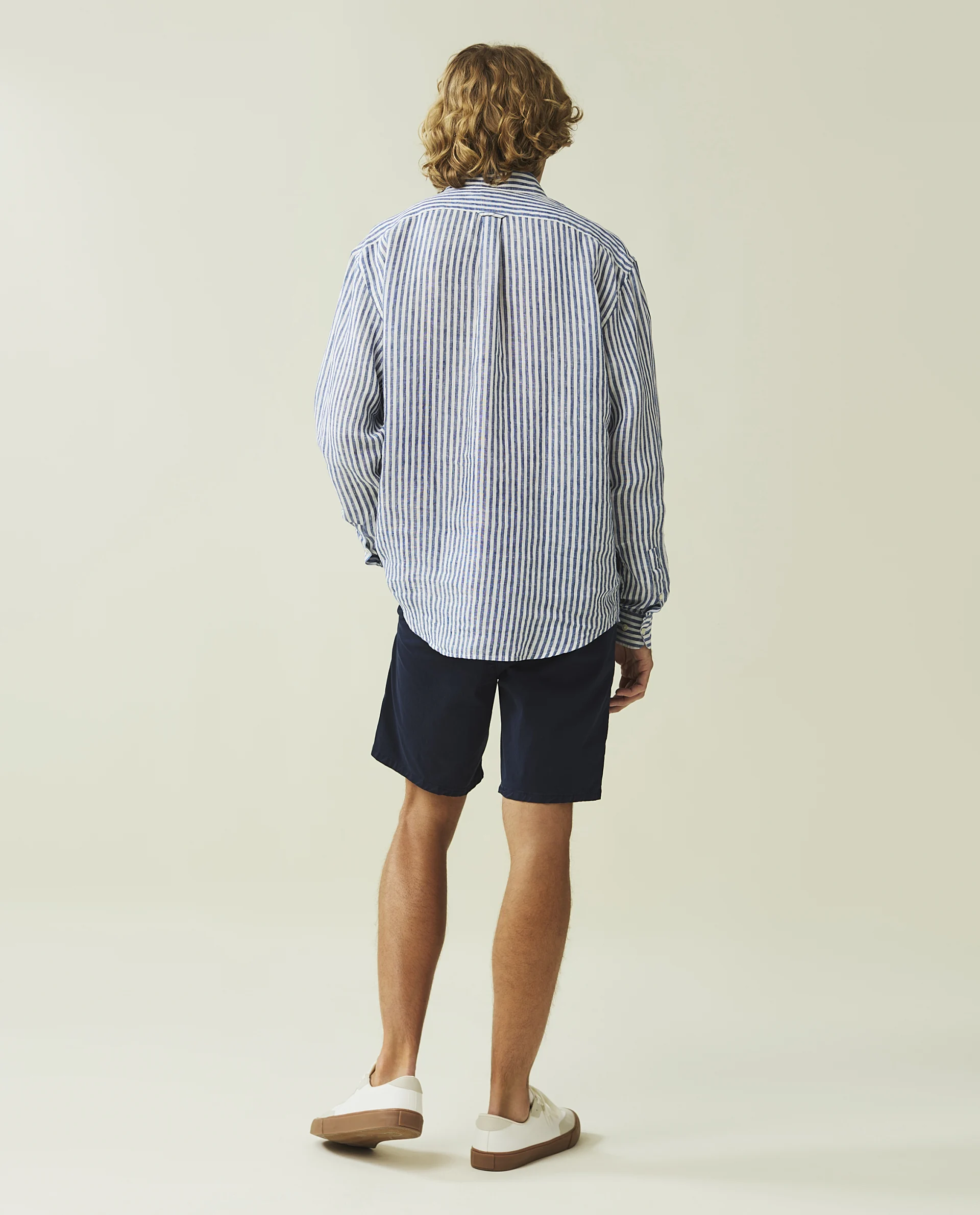 Paul Linen Pull Over Shirt