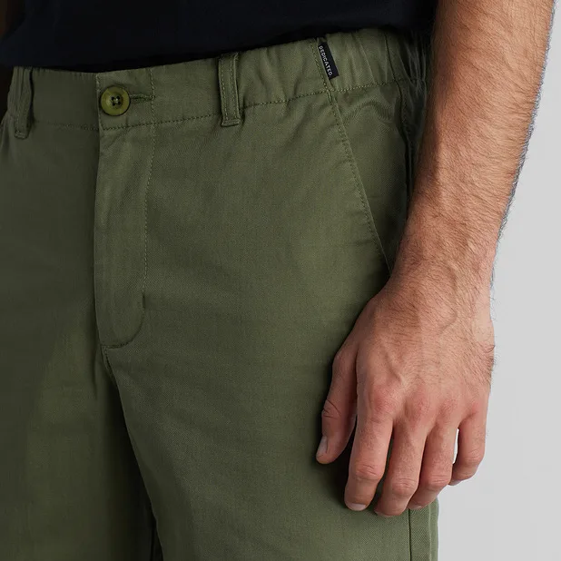 Chino Shorts Nacka Olive Green