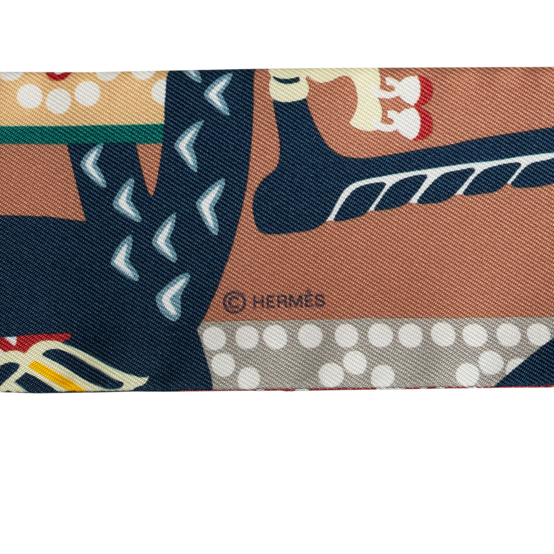 Hermes Fantaisies Indiennes Silk Twilly