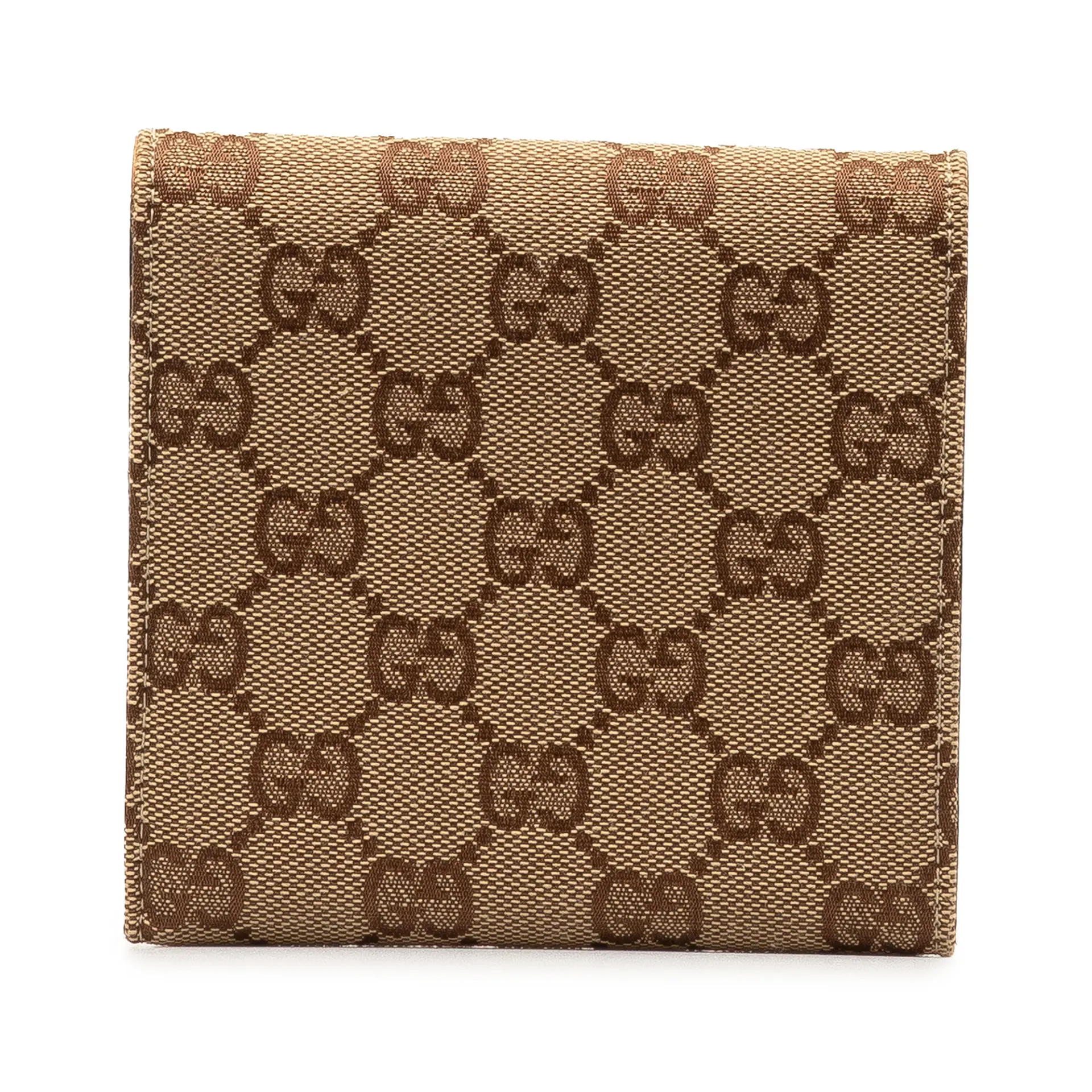 Gucci Gg Canvas Web Hasler Small Wallet