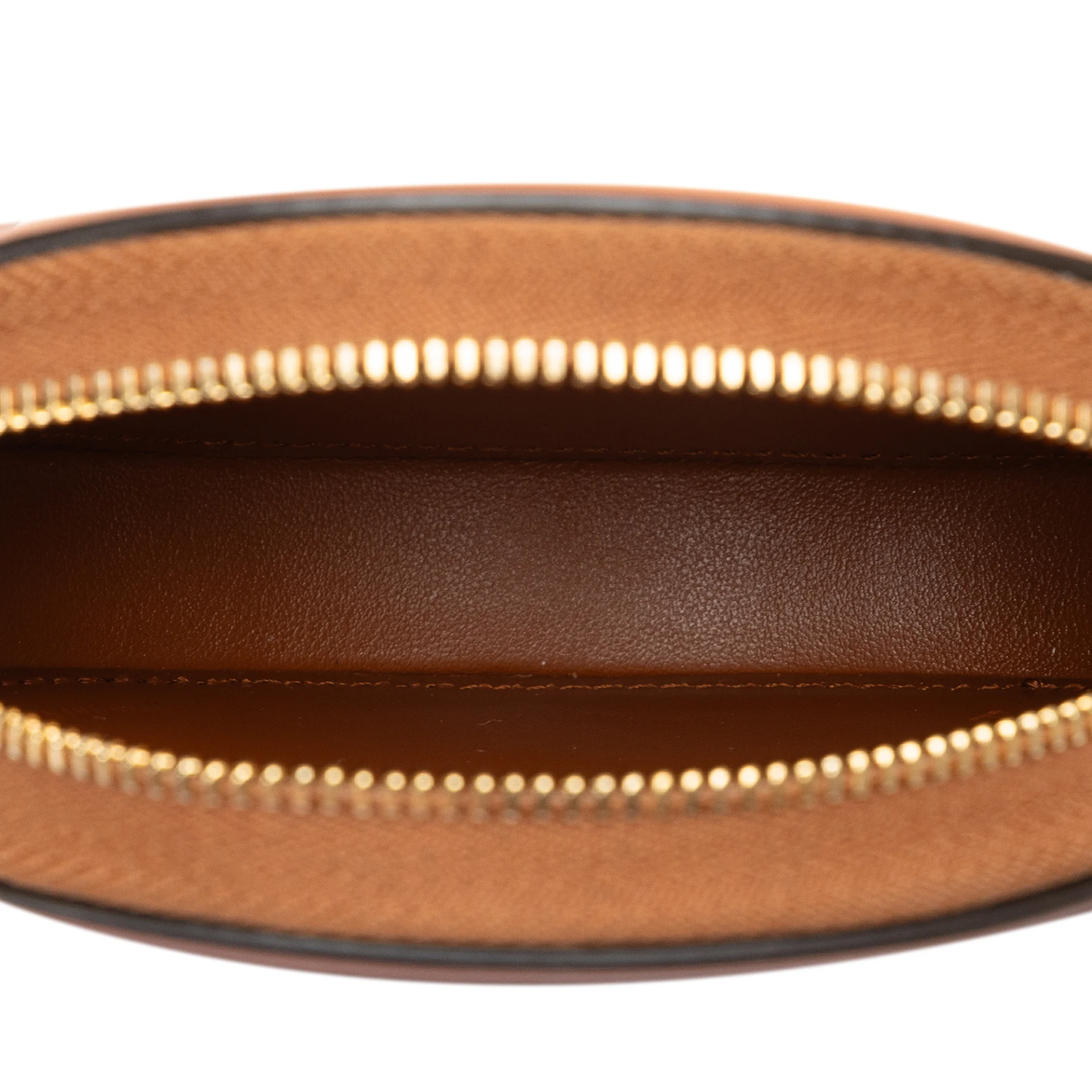 Celine Triomphe Cuir Oval Clutch