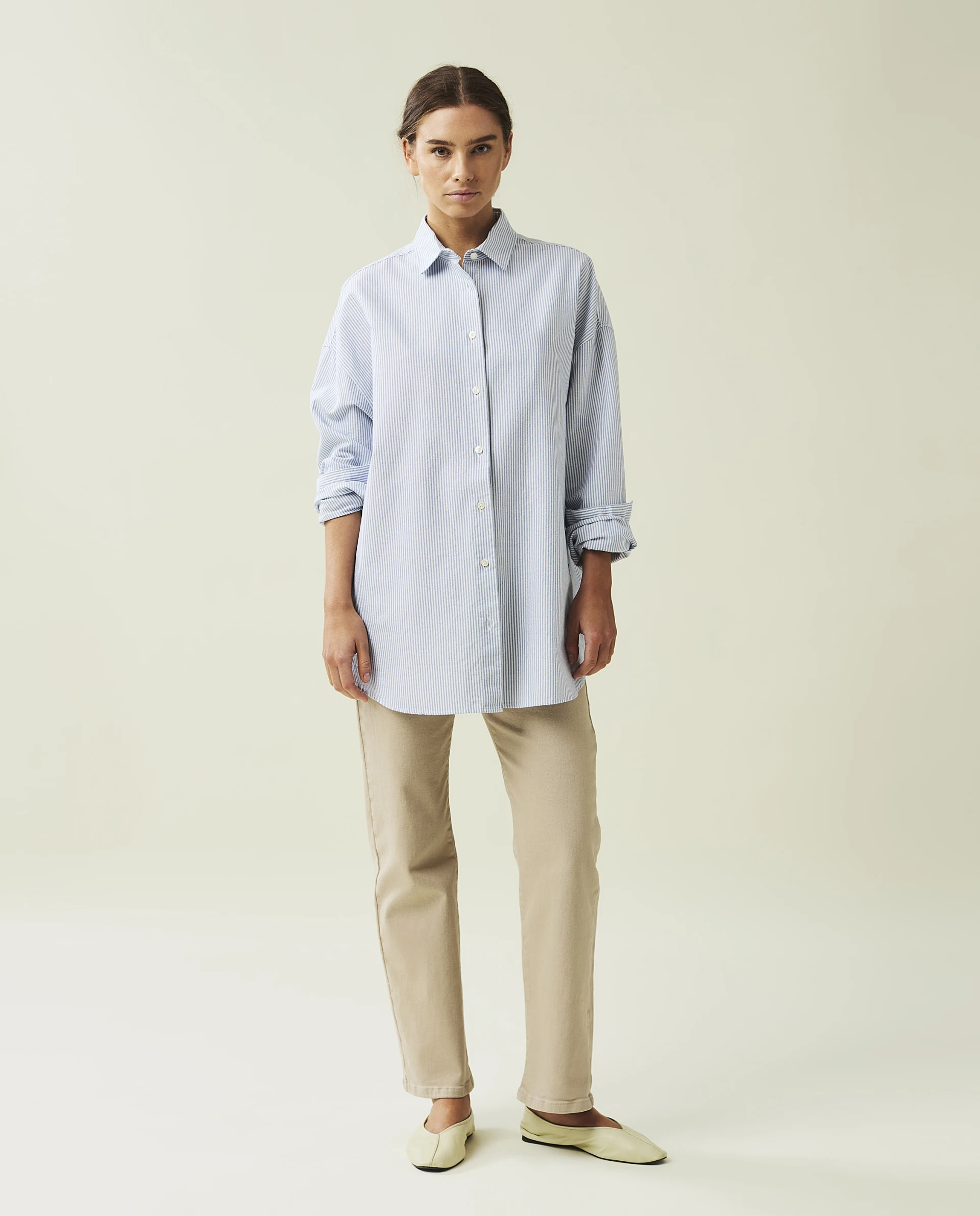 Pernilla Organic Cotton Oxford Shirt