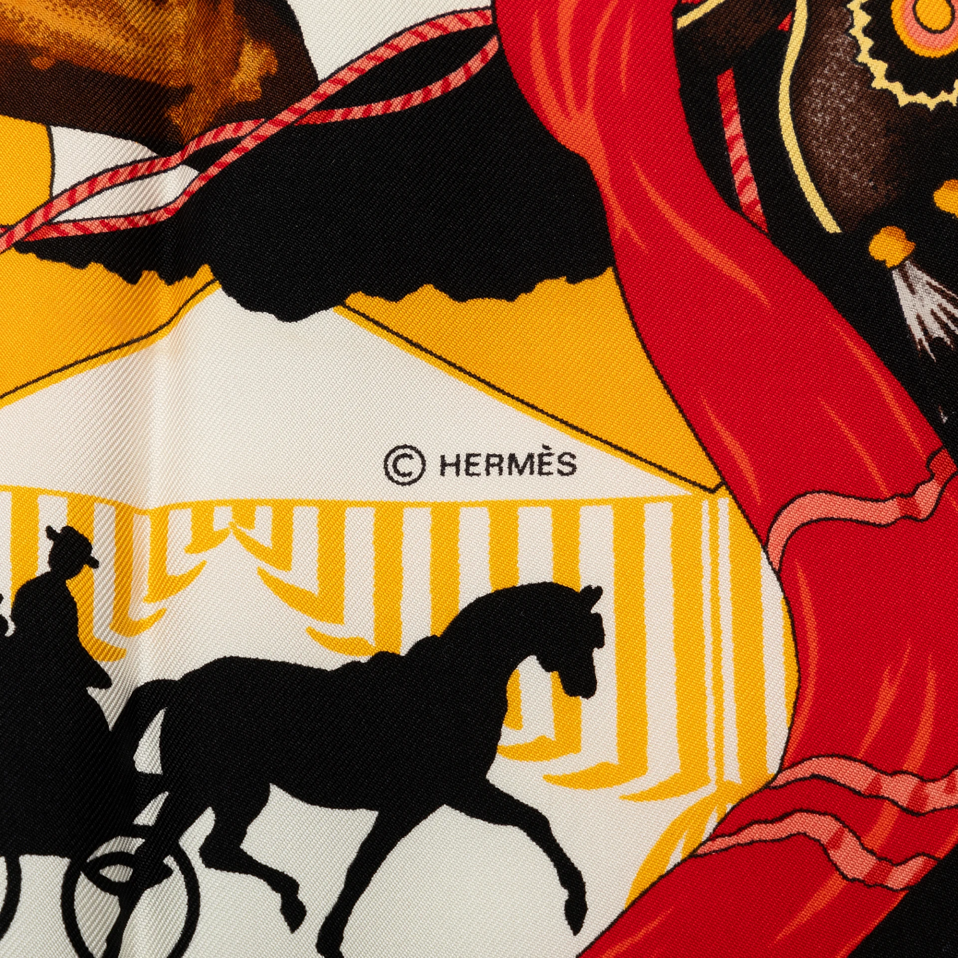 Hermes Feria De Sevilla Silk Scarf