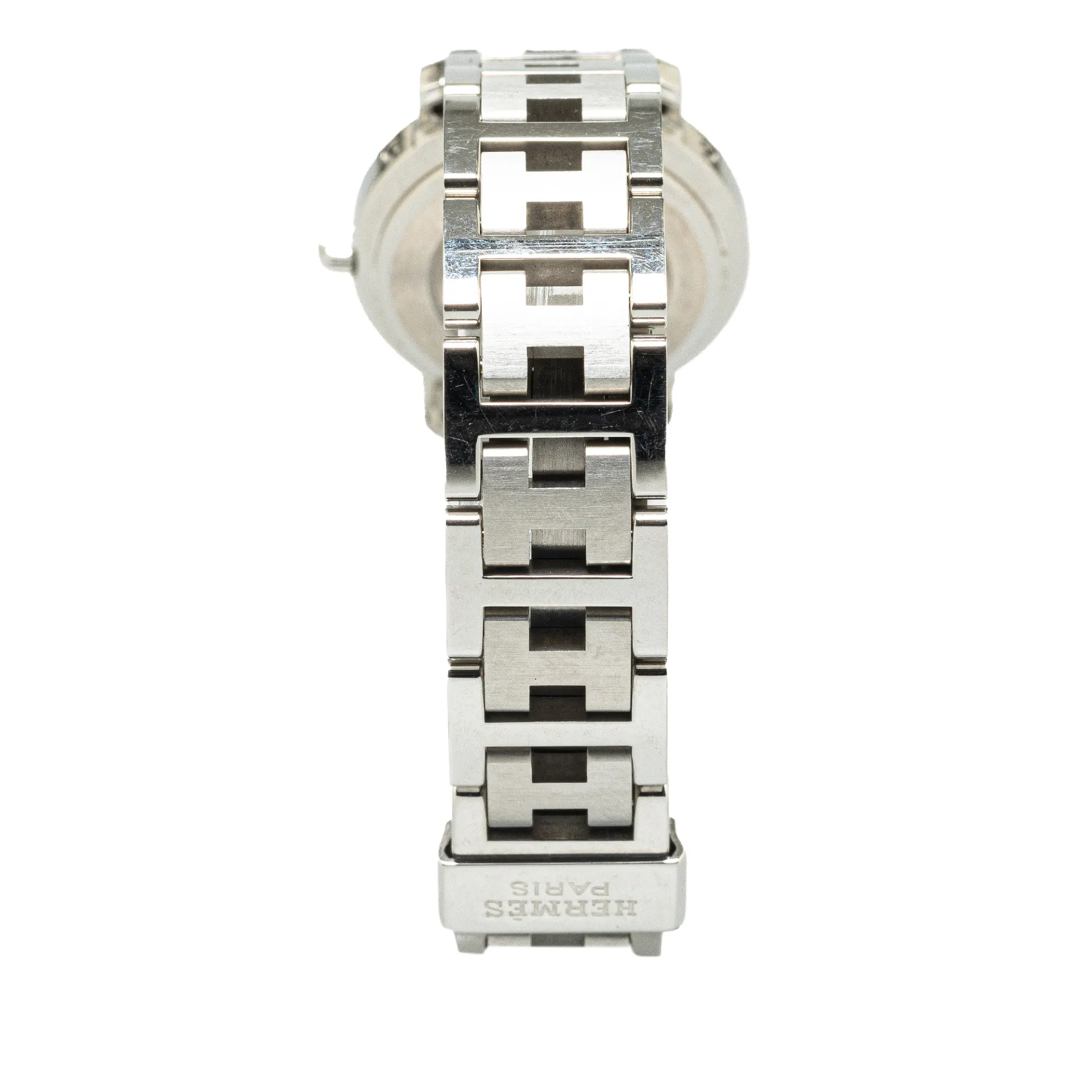 Hermès Quartz Stainless Steel Clipper Watch