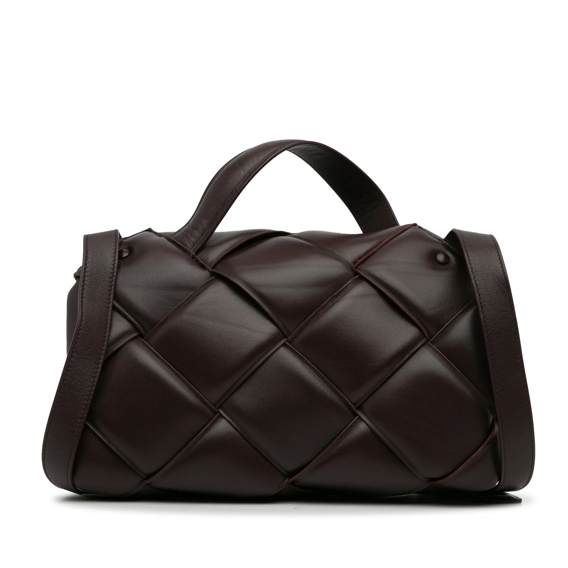 Bottega Veneta Maxi Intrecciato Padded Top Handle Bag