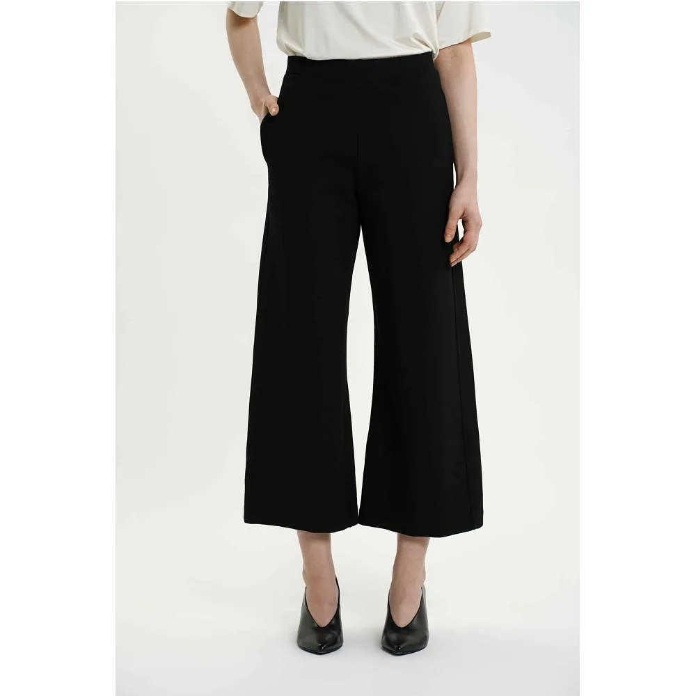 Lottie Wide Pants - Black