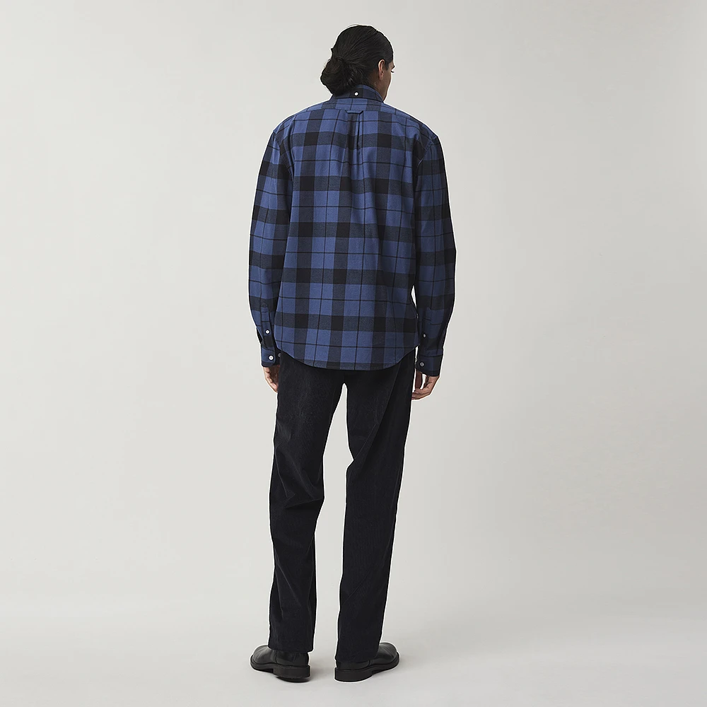 Casual Check Flannel B.d Shirt