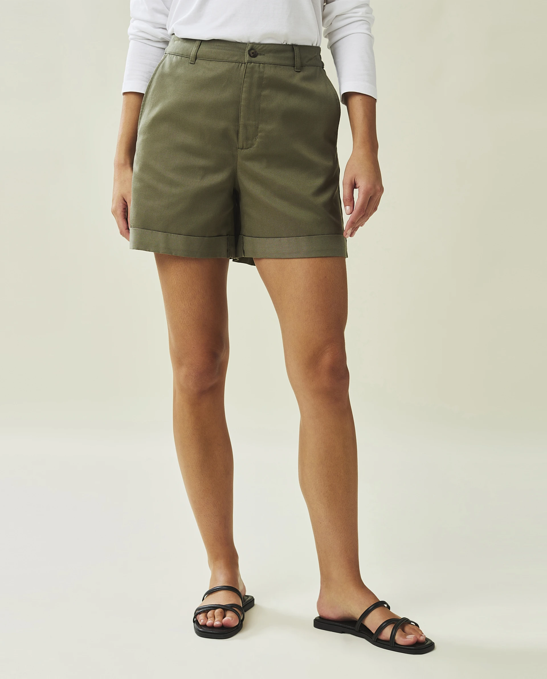 Marissa Lyocell Blend Shorts