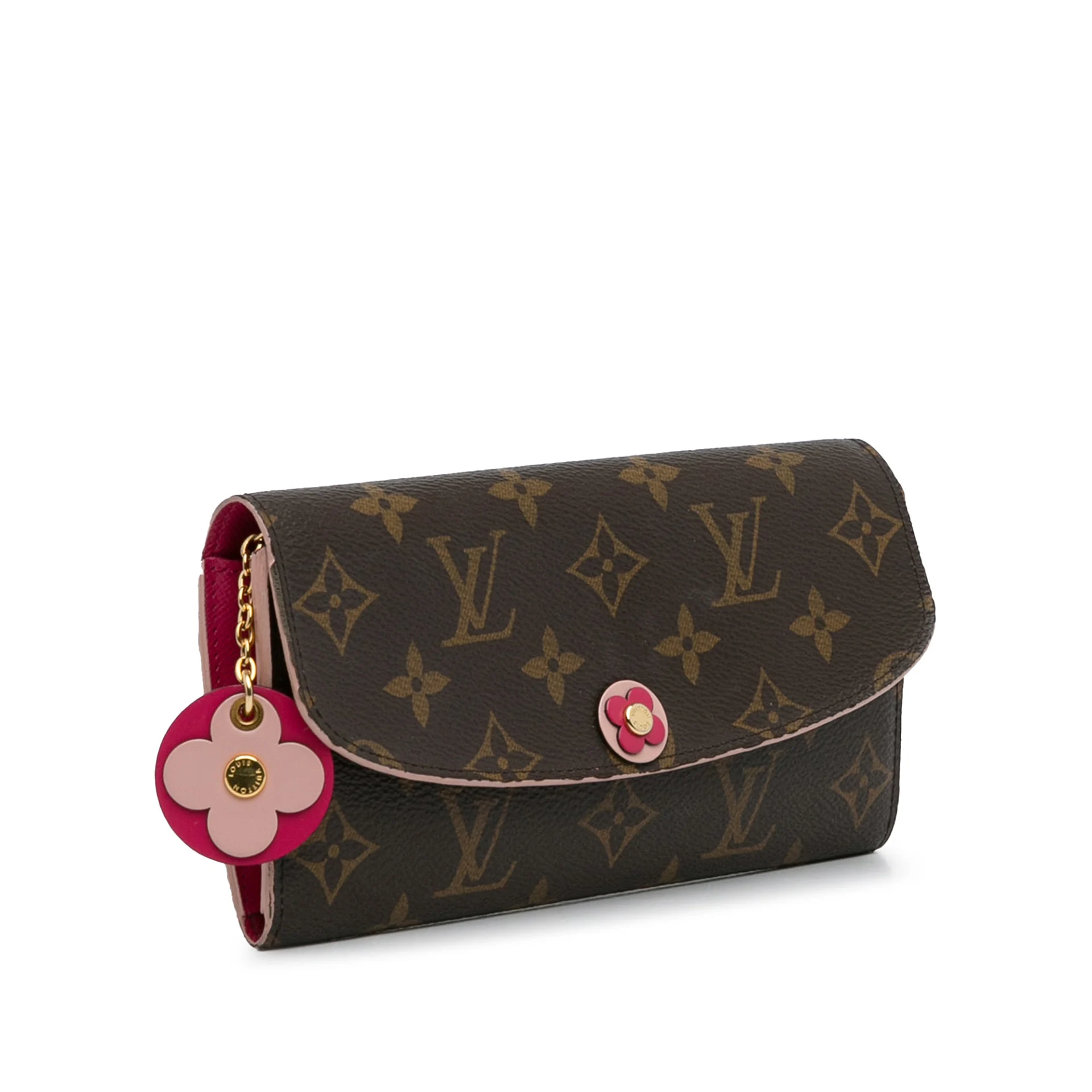 Louis Vuitton Monogram Emilie Bloom Flowers Wallet