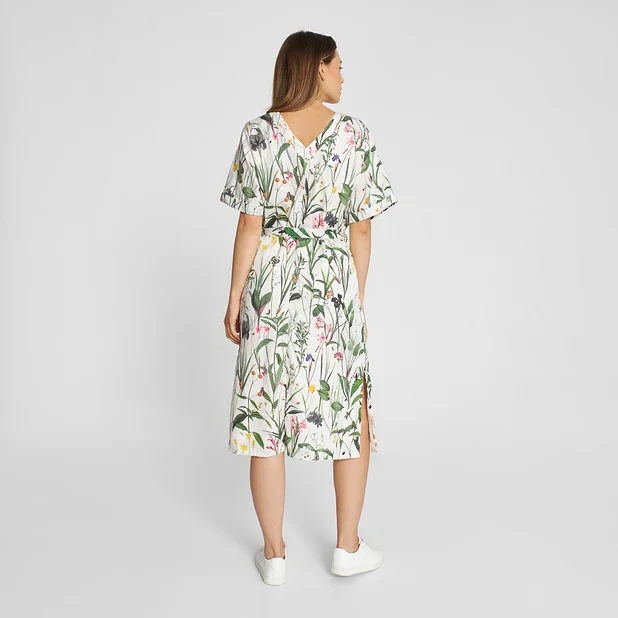 Dress Bornholm Flower Field Off-white