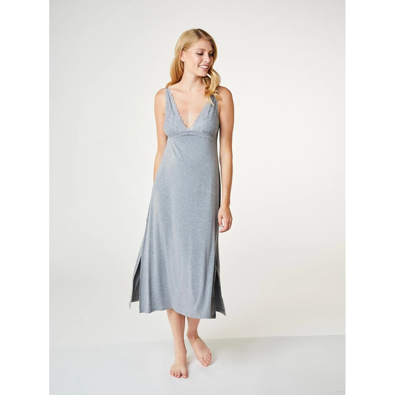 Ccdk Nova Dress Grey Melange