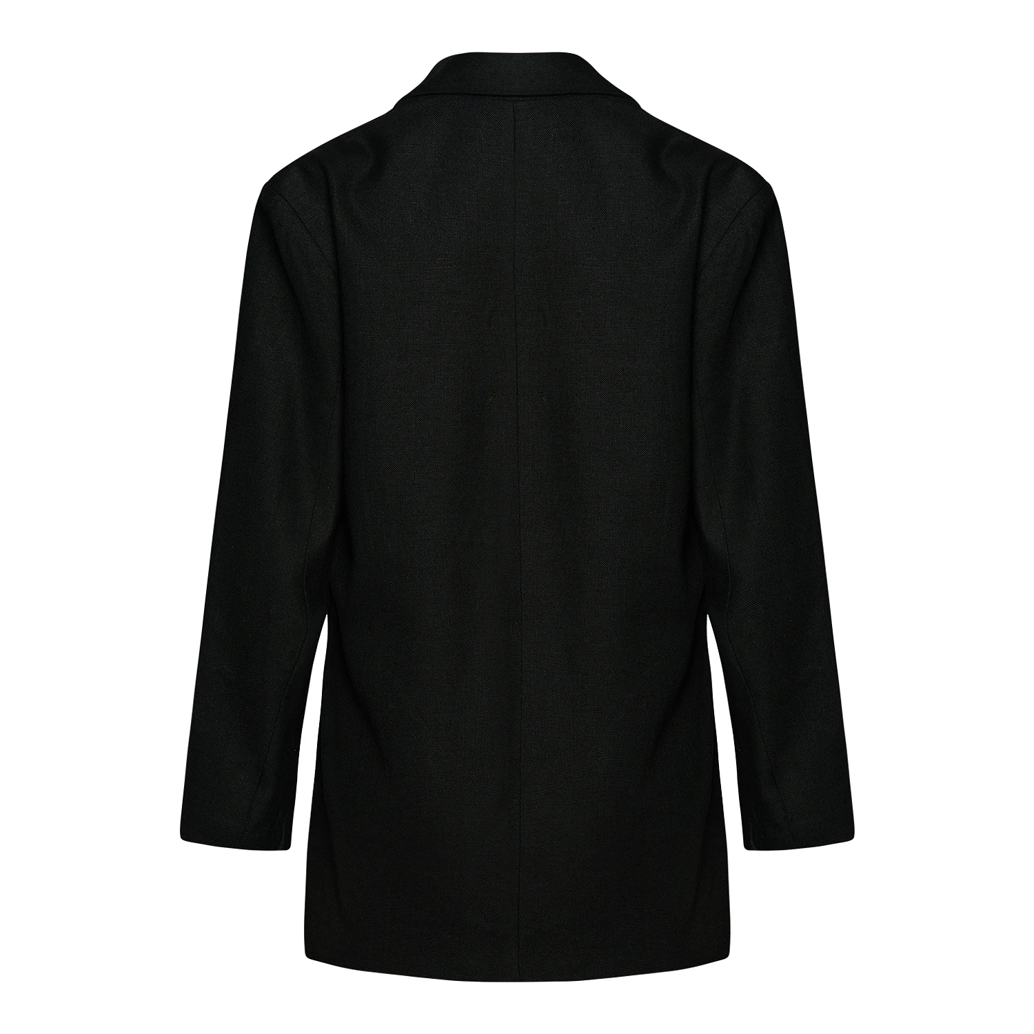 Nima, Blazer 1, Linen/viscose - Black