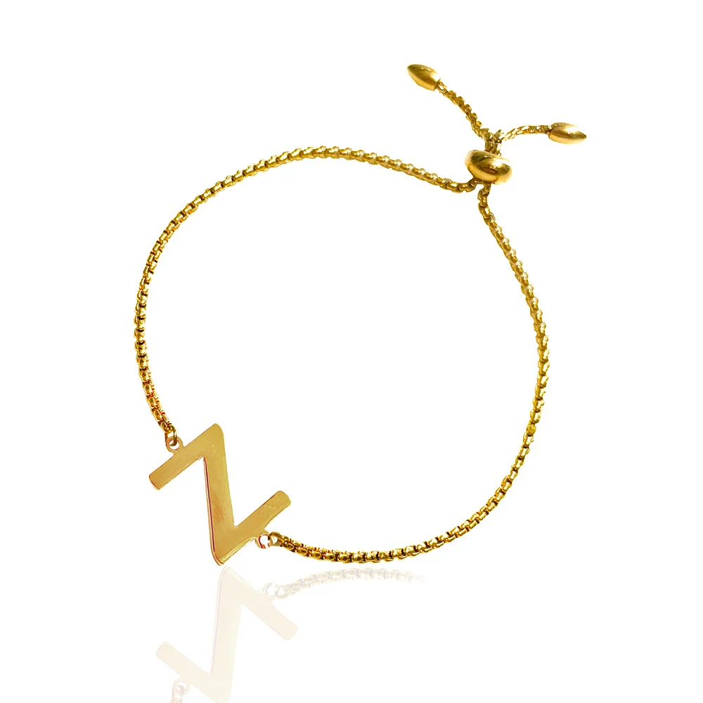 New Identity Bracelet D Gold