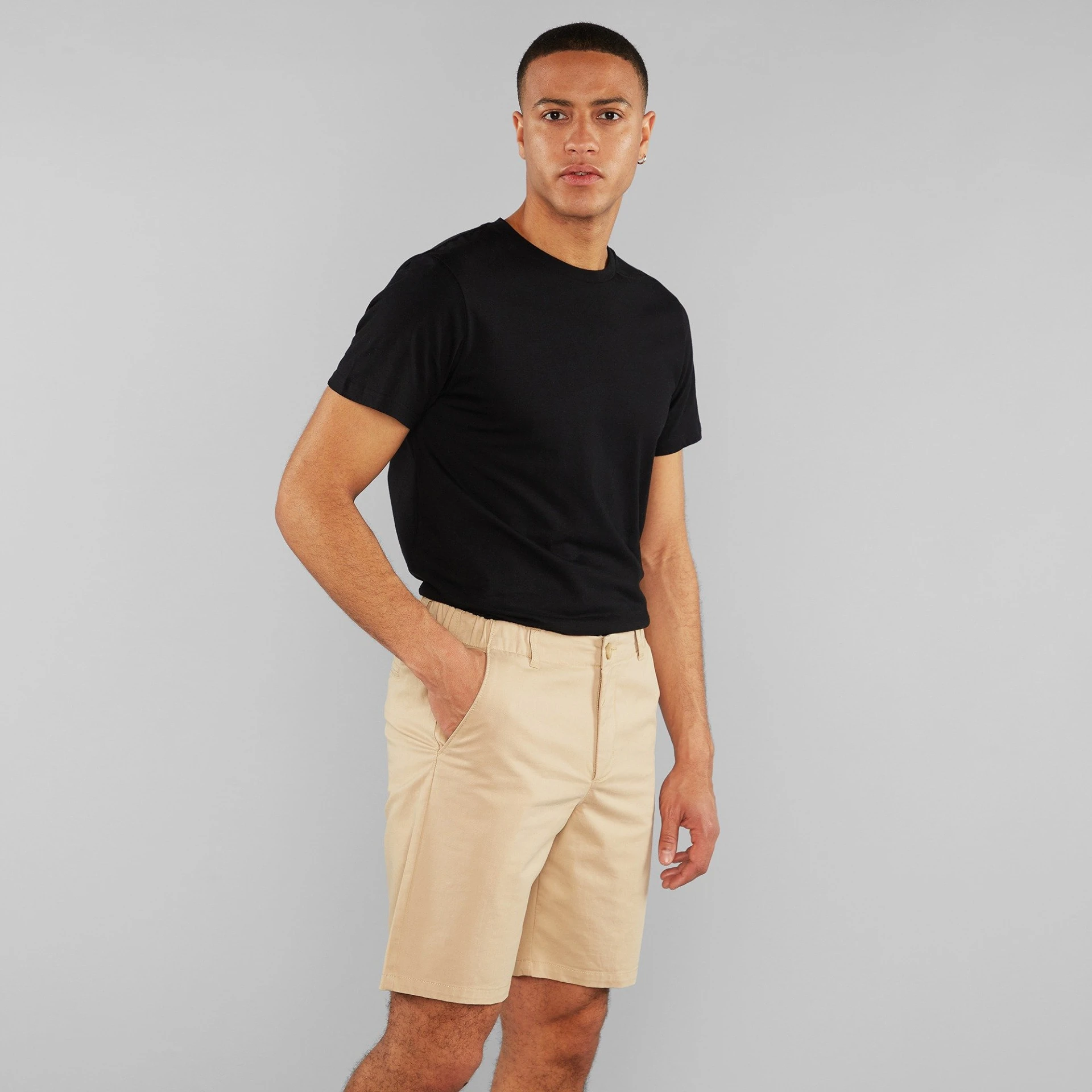 Chino Shorts Nacka Beige