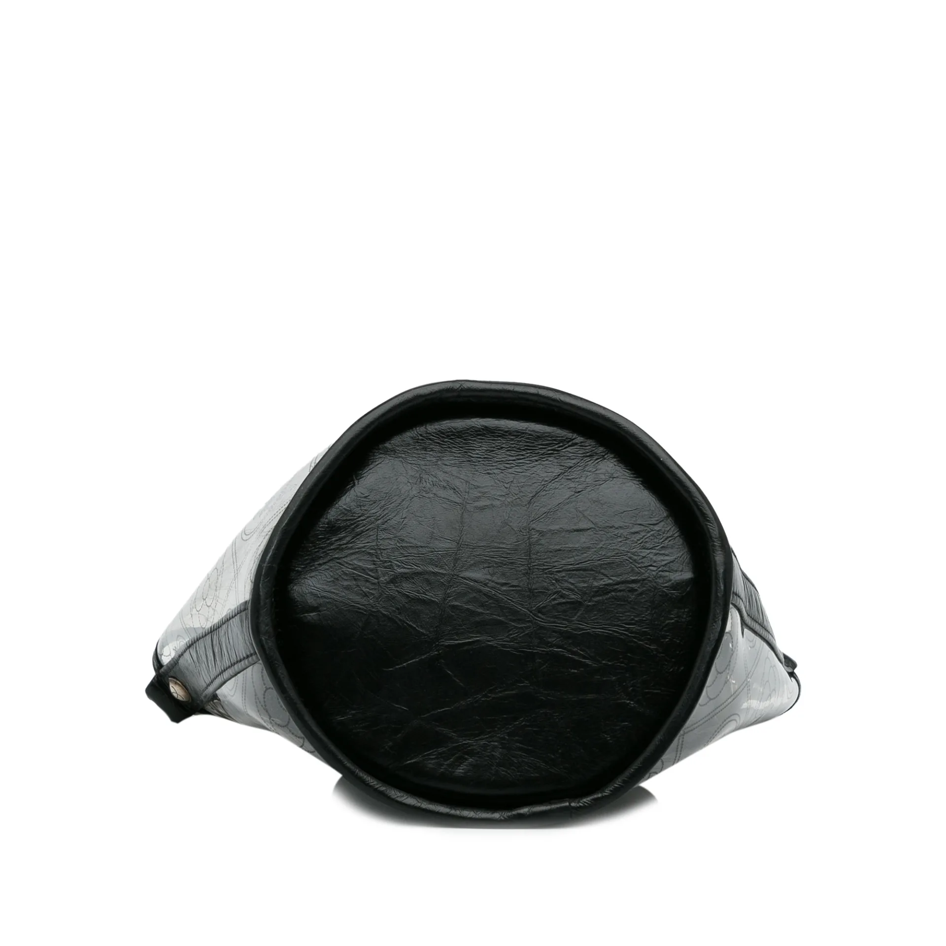 Chanel Camellia Pvc Bucket Bag