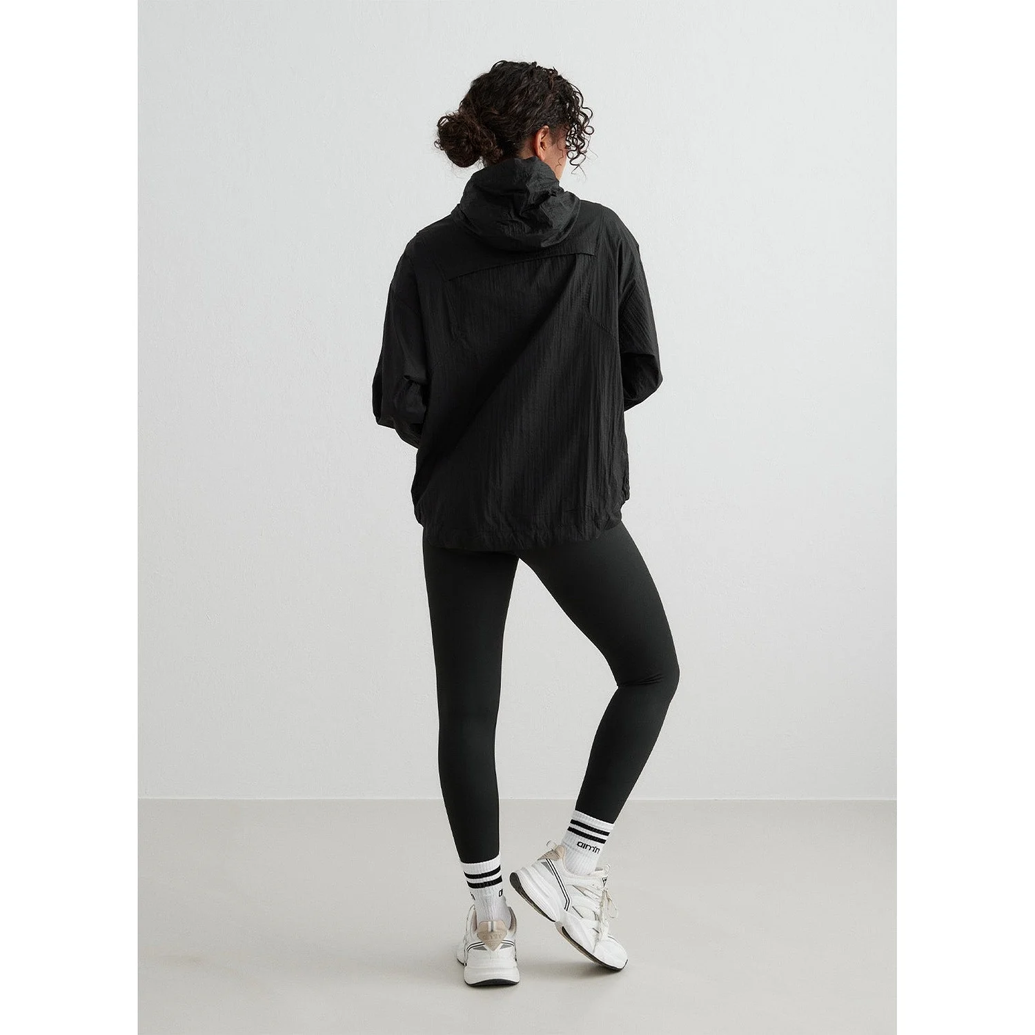 Black Lightweight Anorak