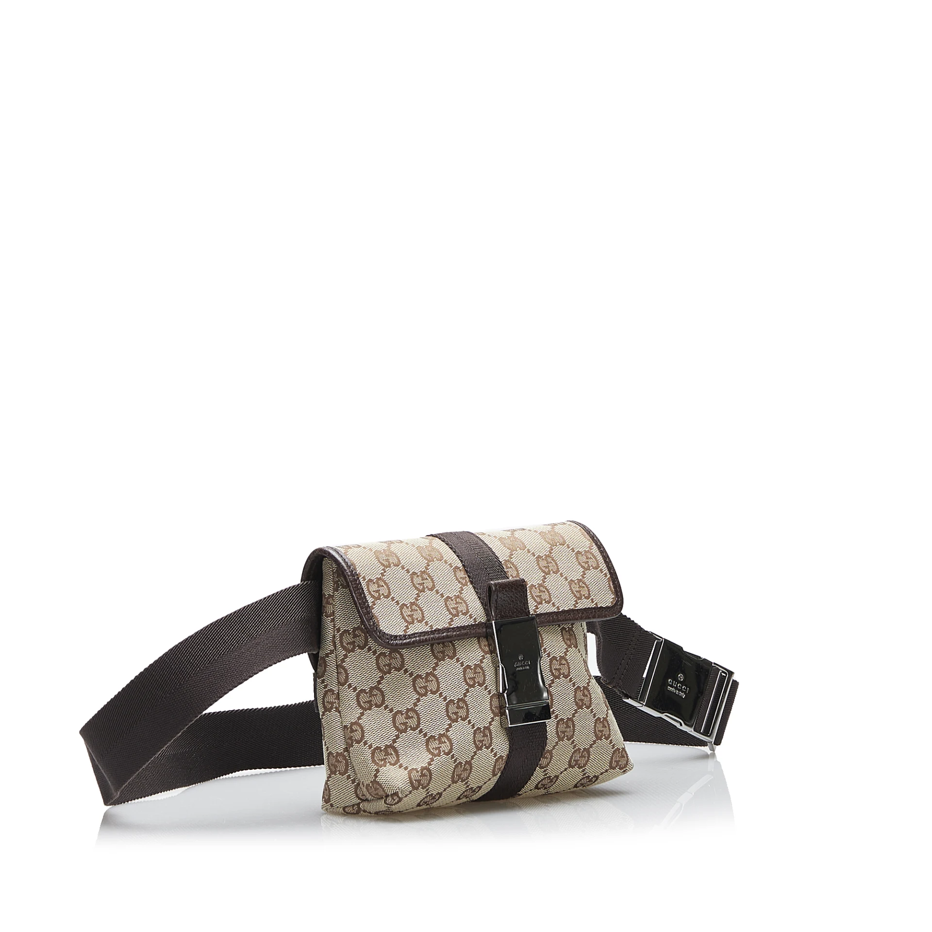 Gucci Gg Canvas Belt Bag