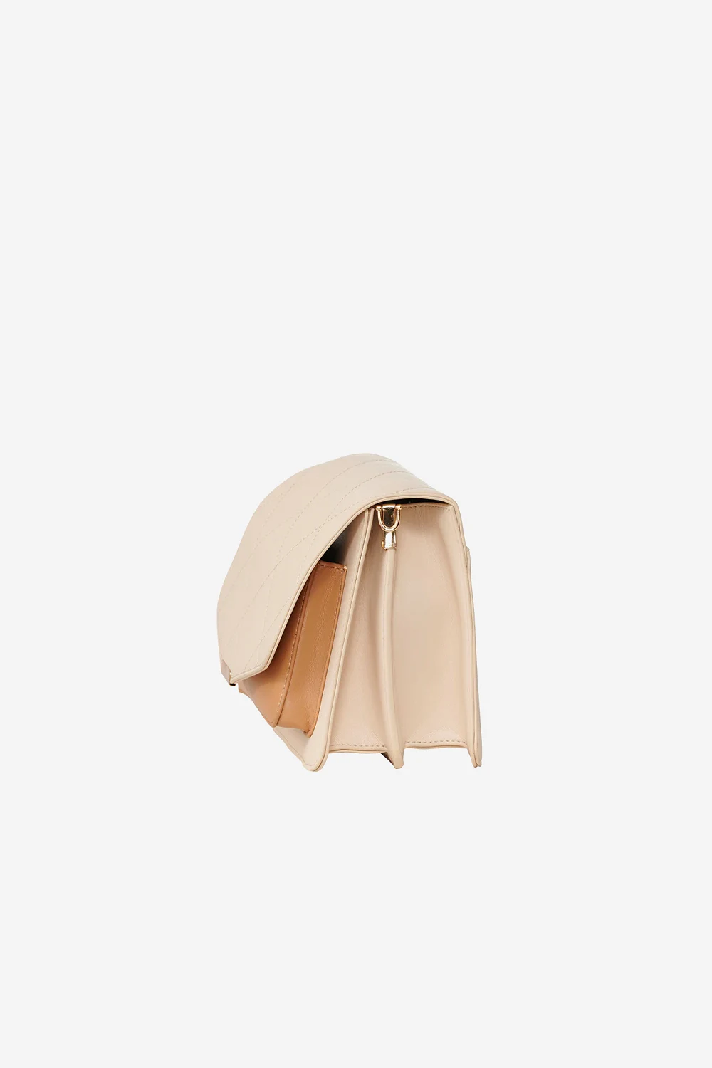 Blanca Bag Medium - Nude Leather Look
