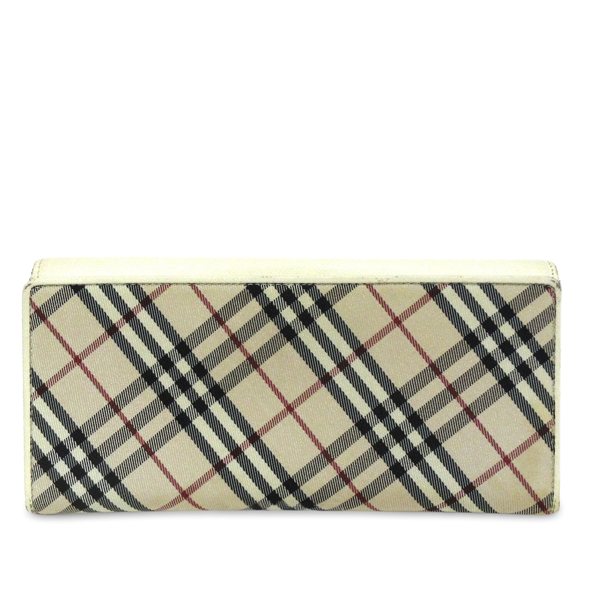 Burberry Nova Check Long Wallet