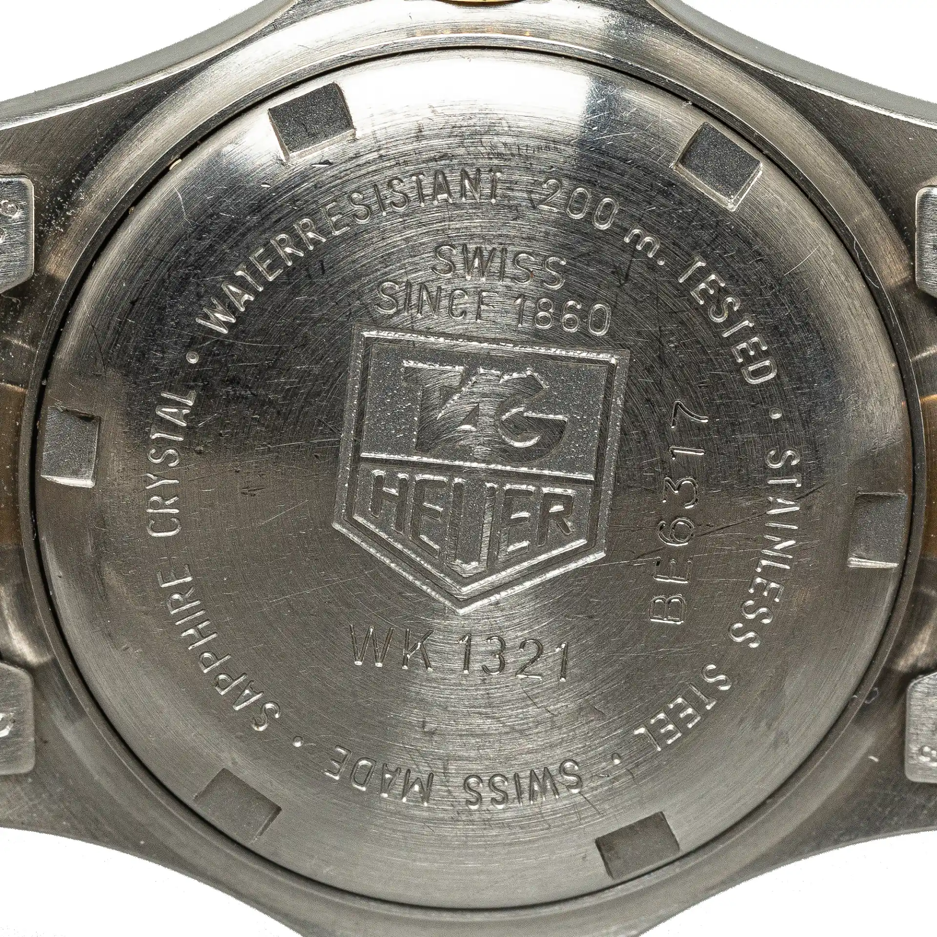 Tag Heuer Quartz Stainless Steel Professional Watch