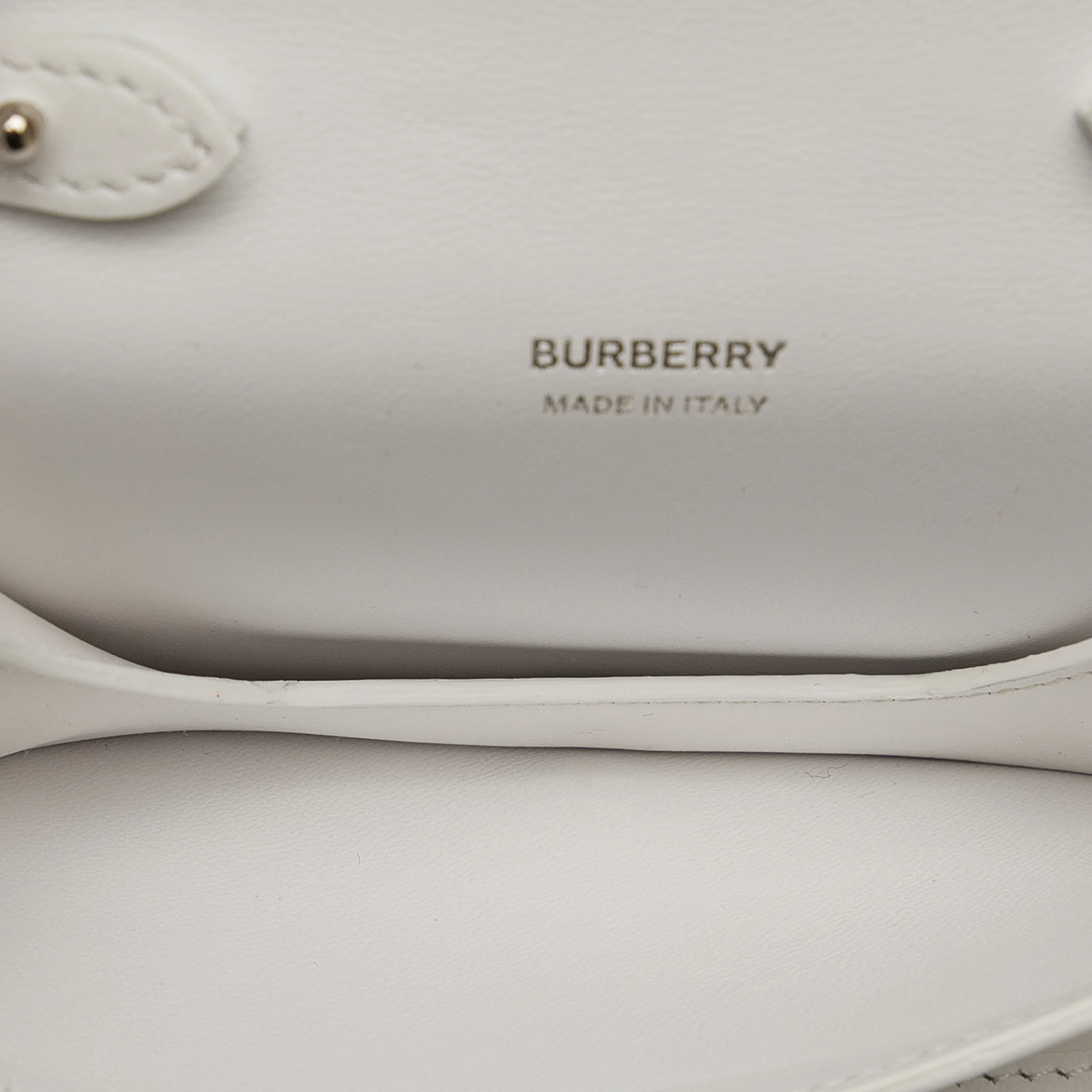 Burberry Mini Leather Olympia Crossbody Bag