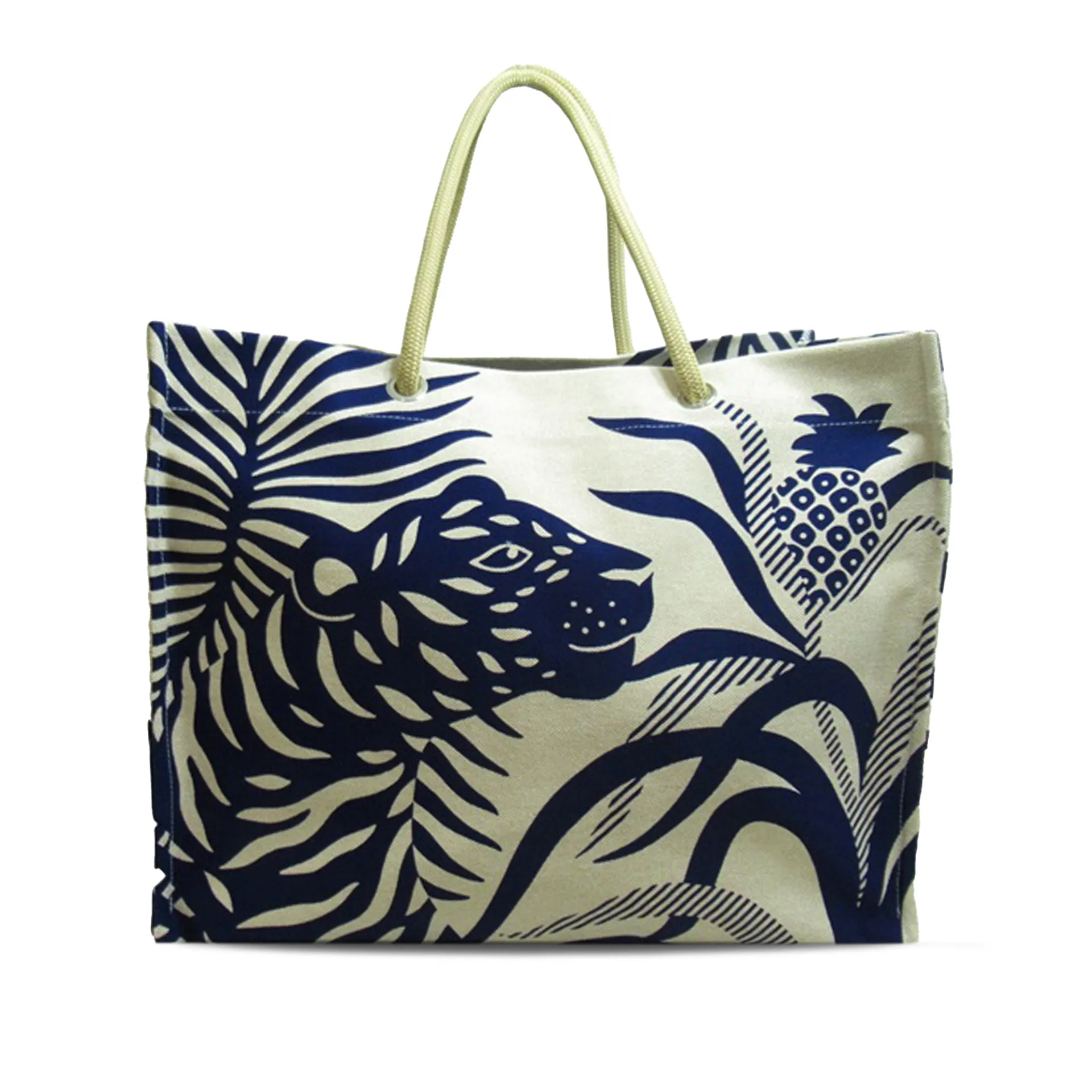 Hermes Teagle A Lananas Tote Bag