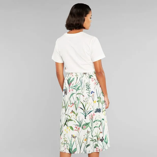 Skirt Klippan Flower Field Off-white