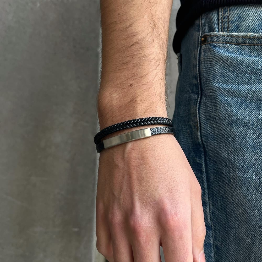 Leeroy | Läderarmband