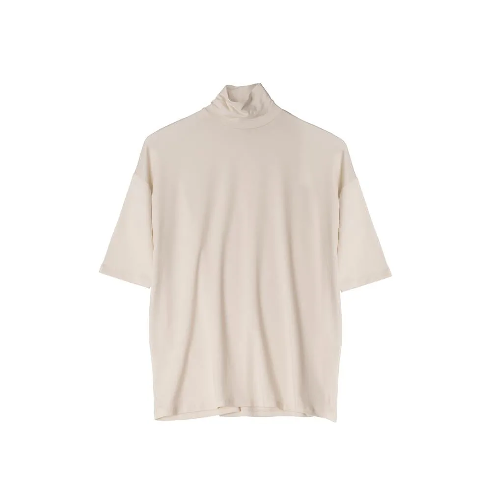 Tomasine Turtleneck Top - Birch