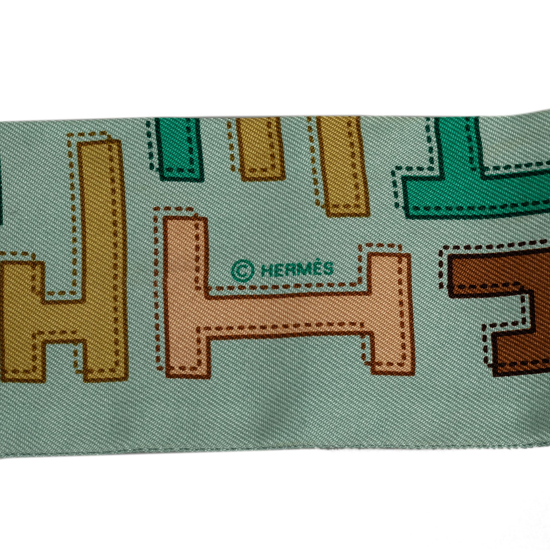 Hermes H Twilly Silk Scarf