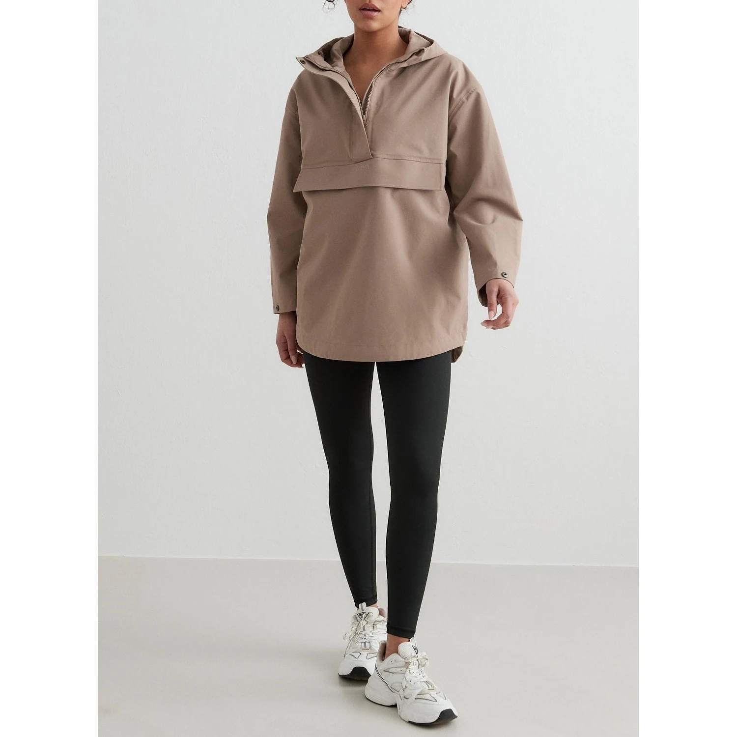 Espresso Waterproof Oversized Anorak