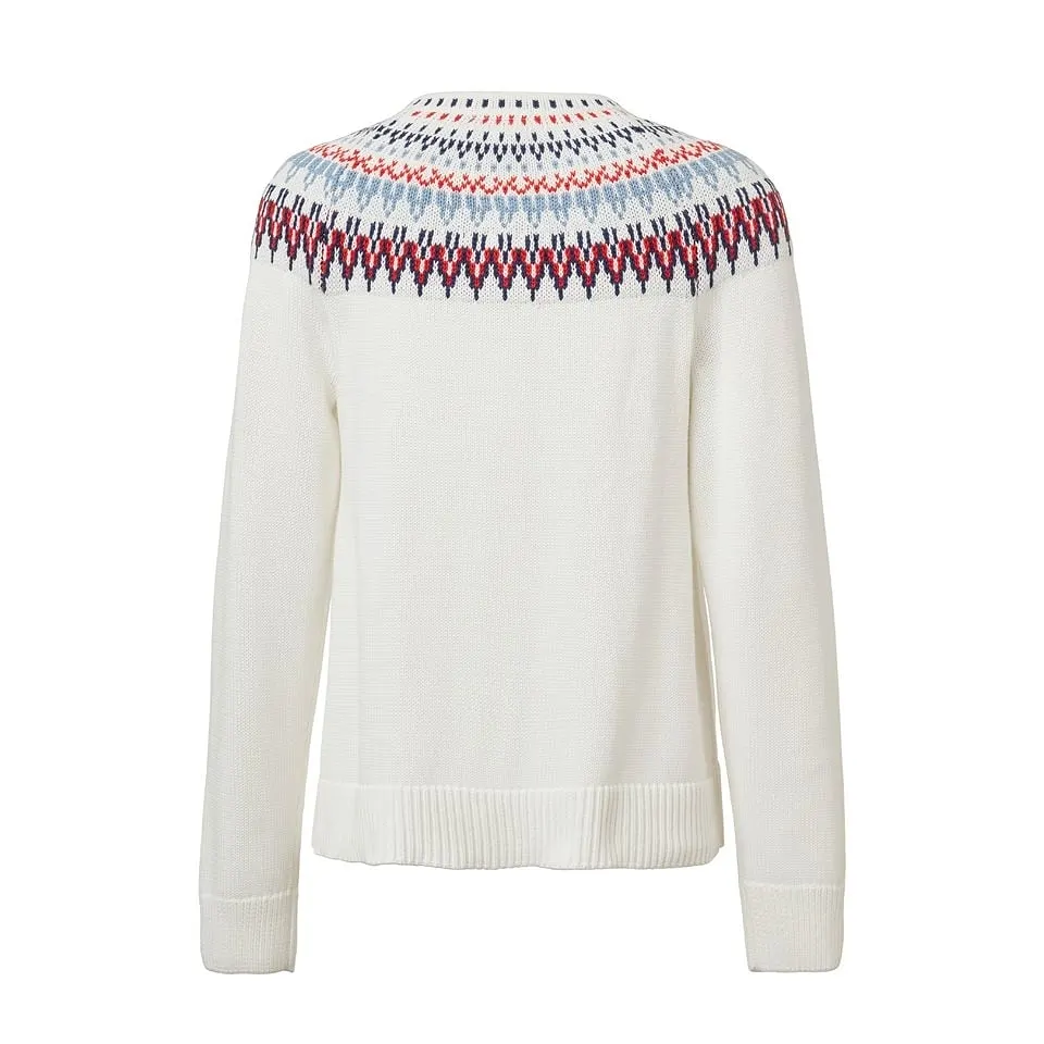 - Joelle Cotton Cardigan White