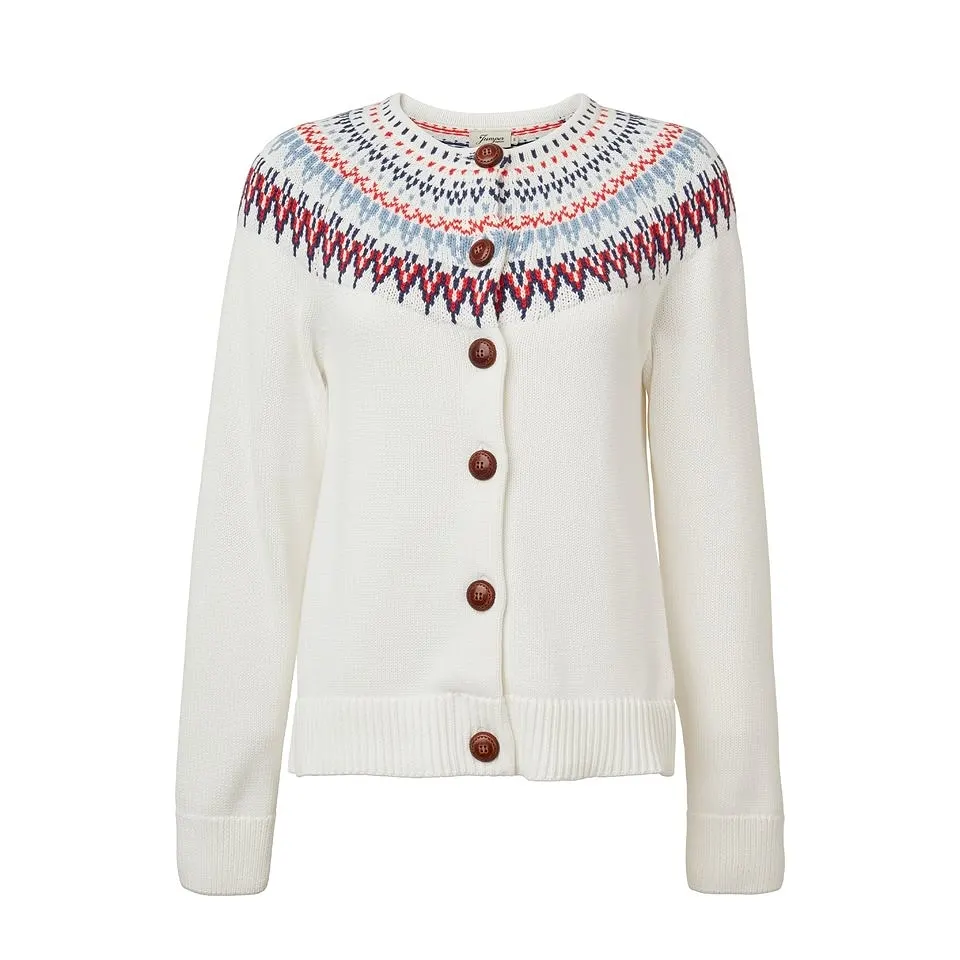 - Joelle Cotton Cardigan White