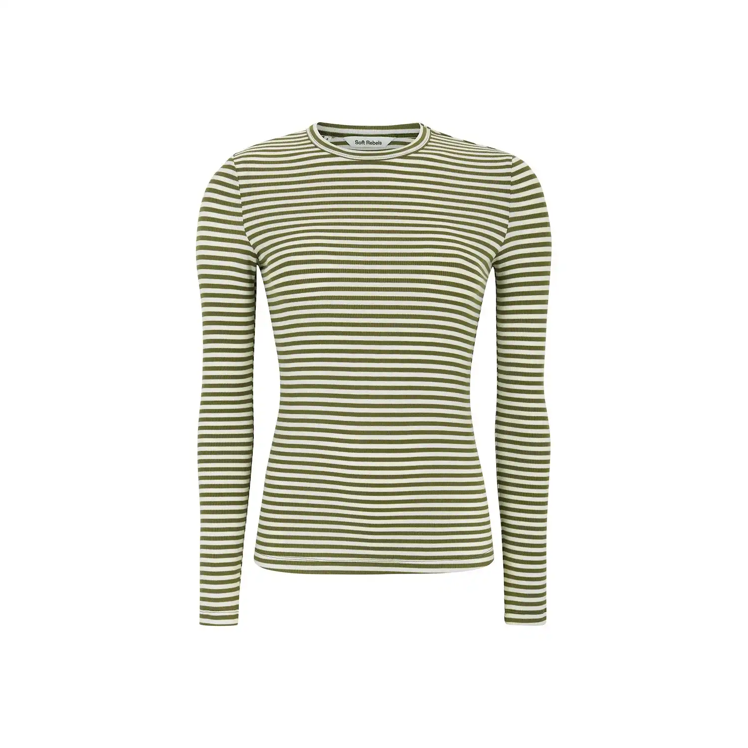 Srfenja Stripe O-neck Top